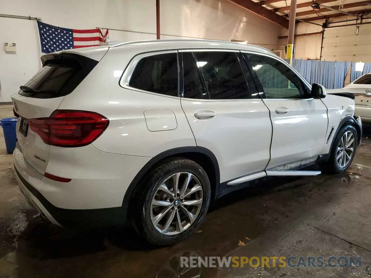 3 fotografías del automóvil dañado 5UXTR9C53KLP90019 BMW X3 2019