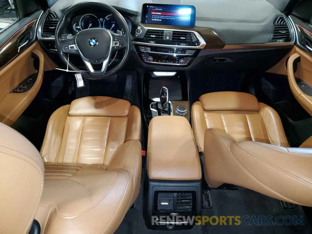 8 fotografías del automóvil dañado 5UXTR9C53KLP90019 BMW X3 2019