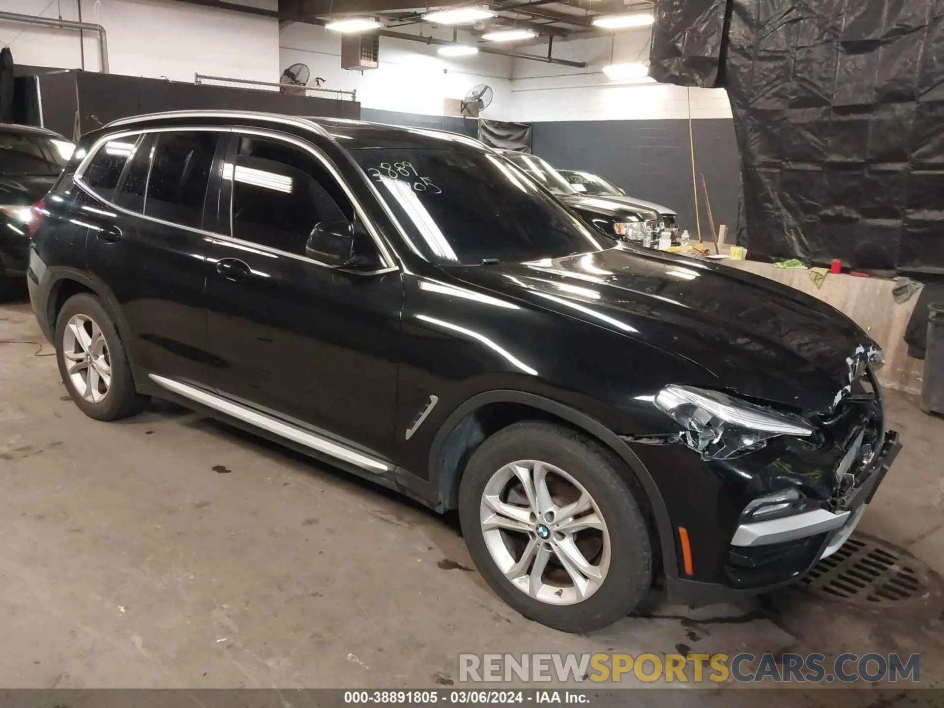 1 fotografías del automóvil dañado 5UXTR9C54KLD90733 BMW X3 2019