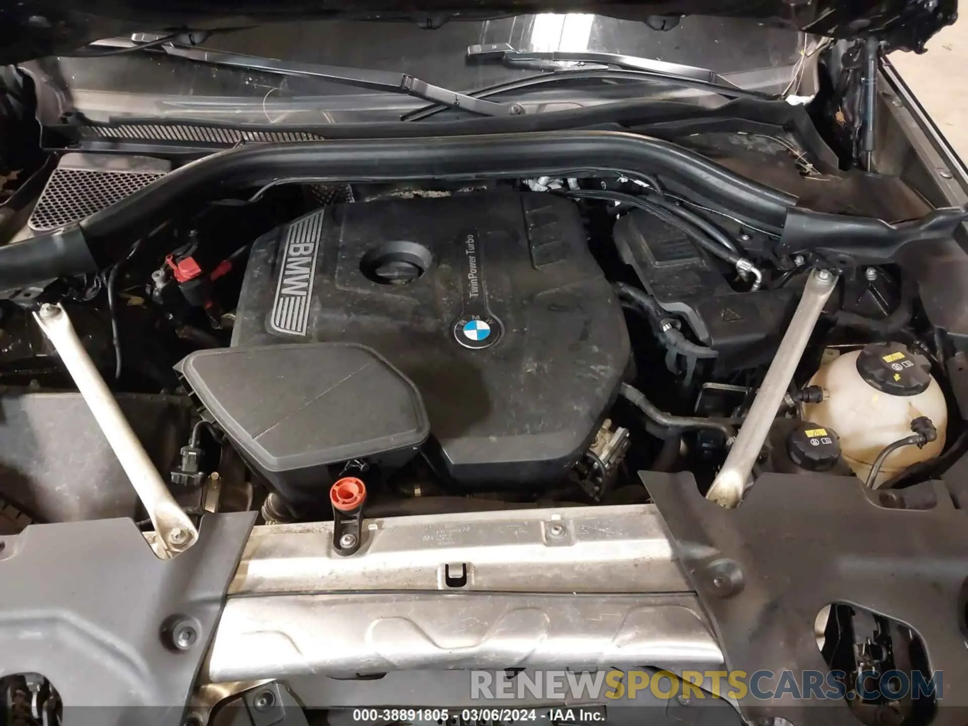 10 fotografías del automóvil dañado 5UXTR9C54KLD90733 BMW X3 2019