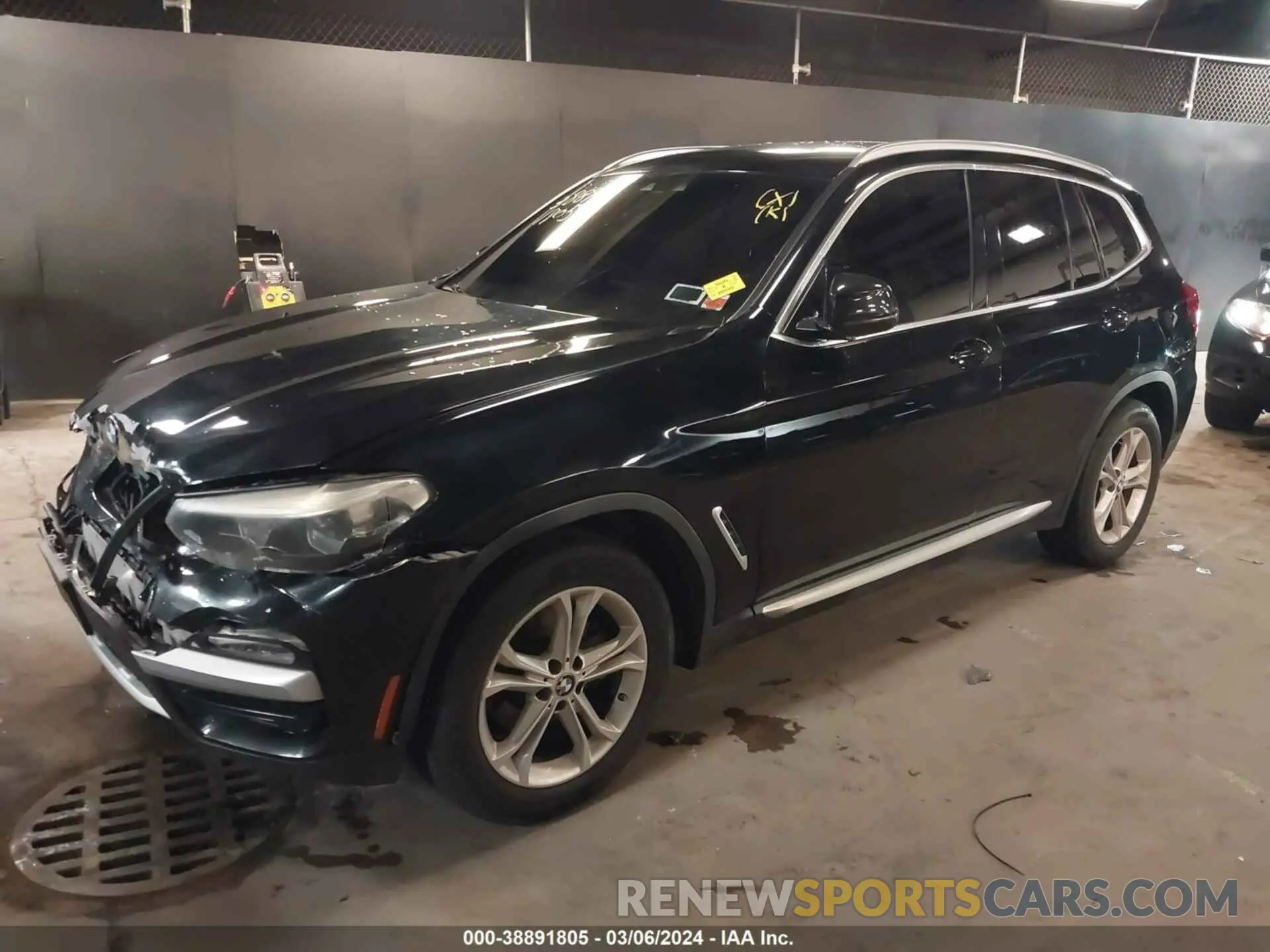 2 fotografías del automóvil dañado 5UXTR9C54KLD90733 BMW X3 2019