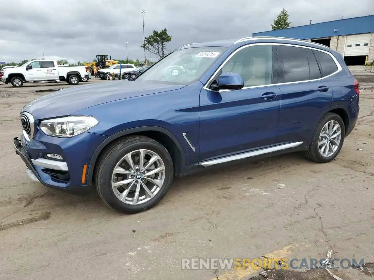 1 fotografías del automóvil dañado 5UXTR9C54KLD93048 BMW X3 2019