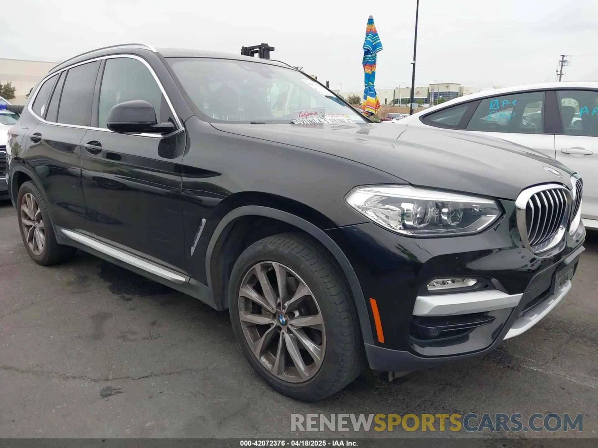 1 fotografías del automóvil dañado 5UXTR9C54KLD94460 BMW X3 2019