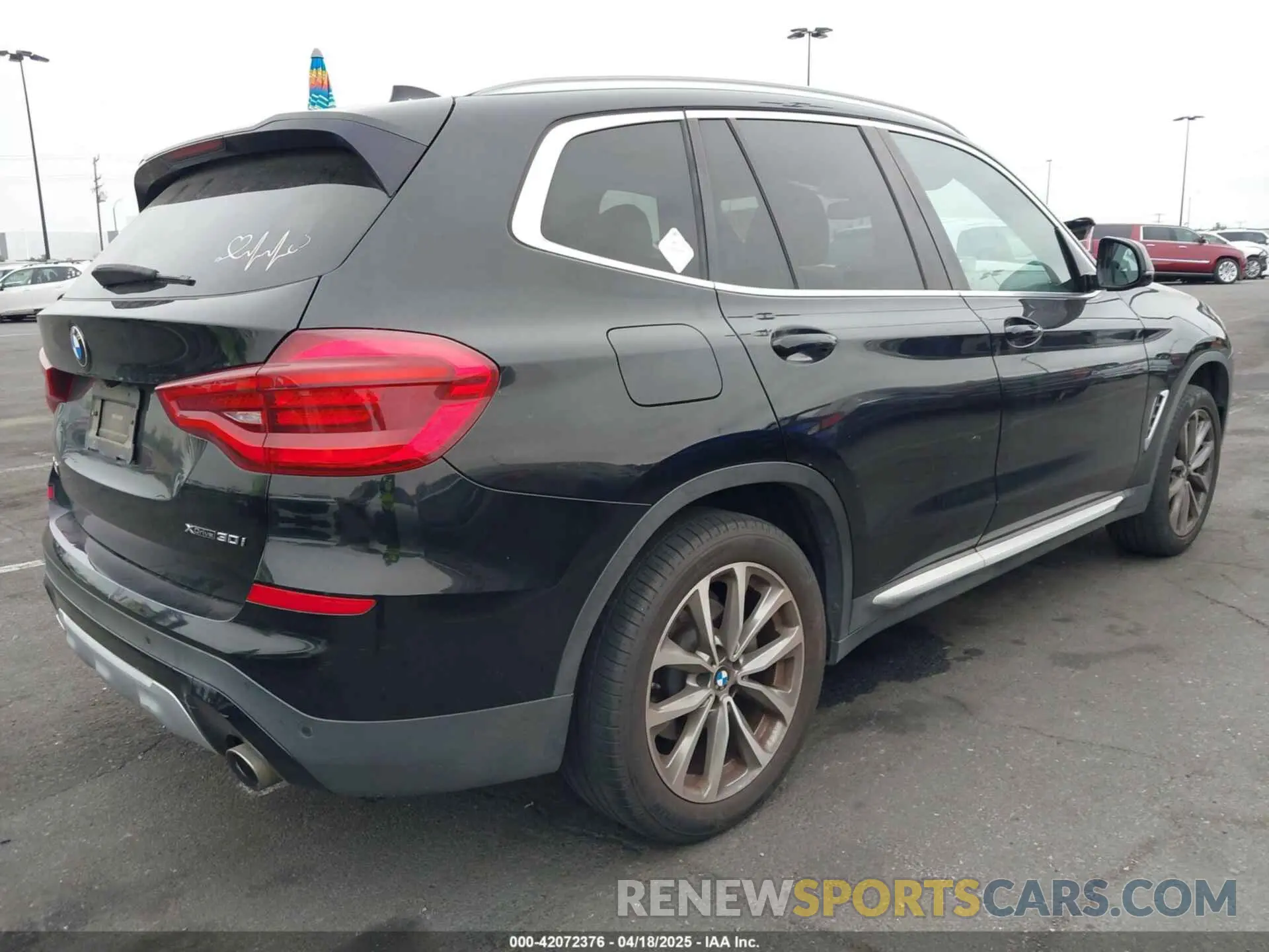 4 fotografías del automóvil dañado 5UXTR9C54KLD94460 BMW X3 2019