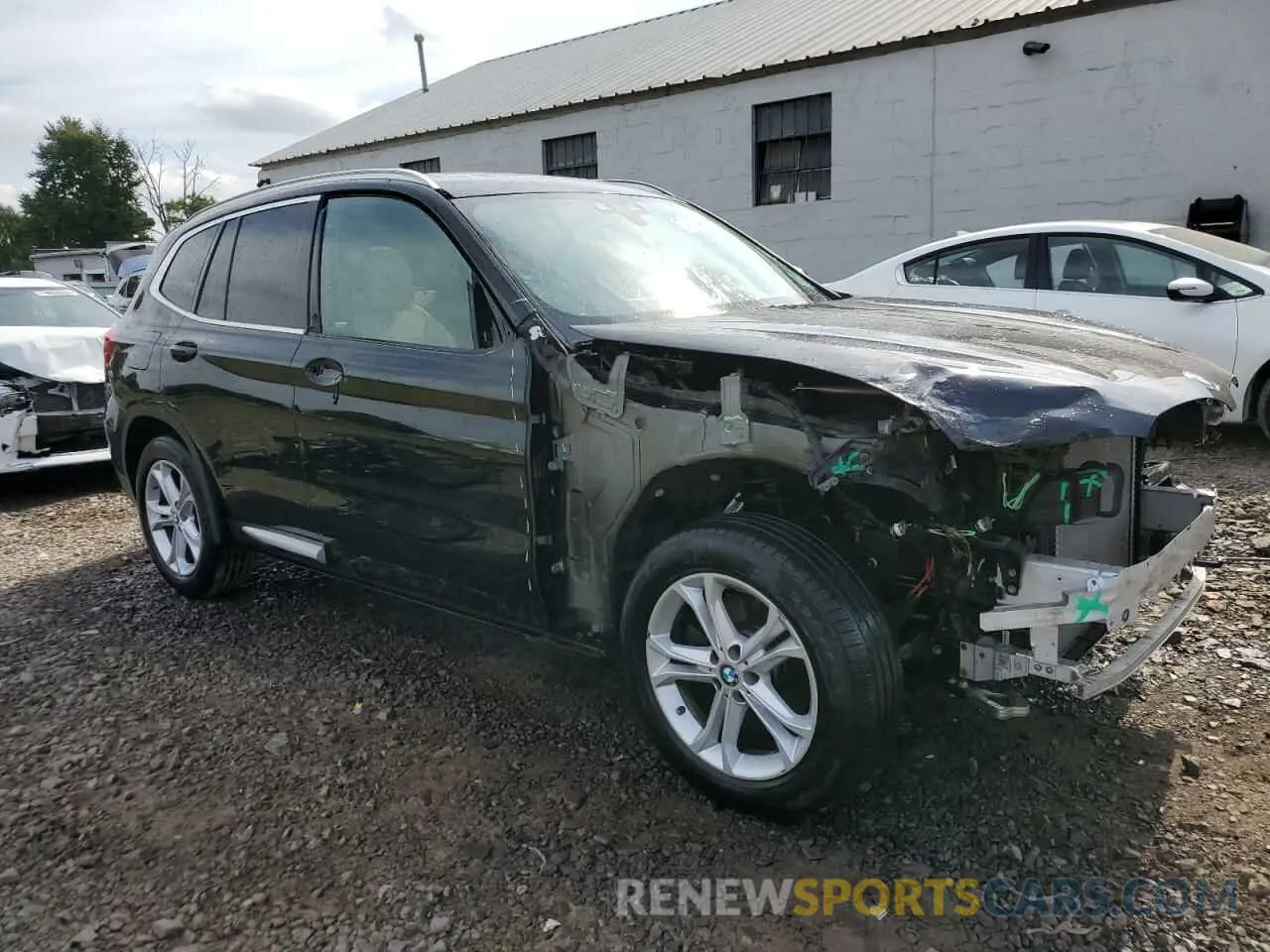 4 fotografías del automóvil dañado 5UXTR9C54KLE14528 BMW X3 2019