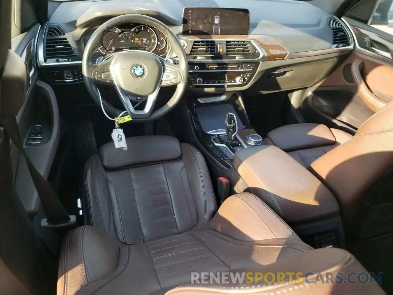 8 fotografías del automóvil dañado 5UXTR9C54KLP76985 BMW X3 2019