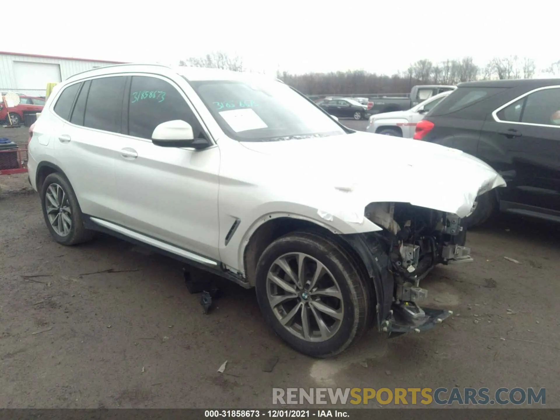 1 fotografías del automóvil dañado 5UXTR9C54KLP81703 BMW X3 2019