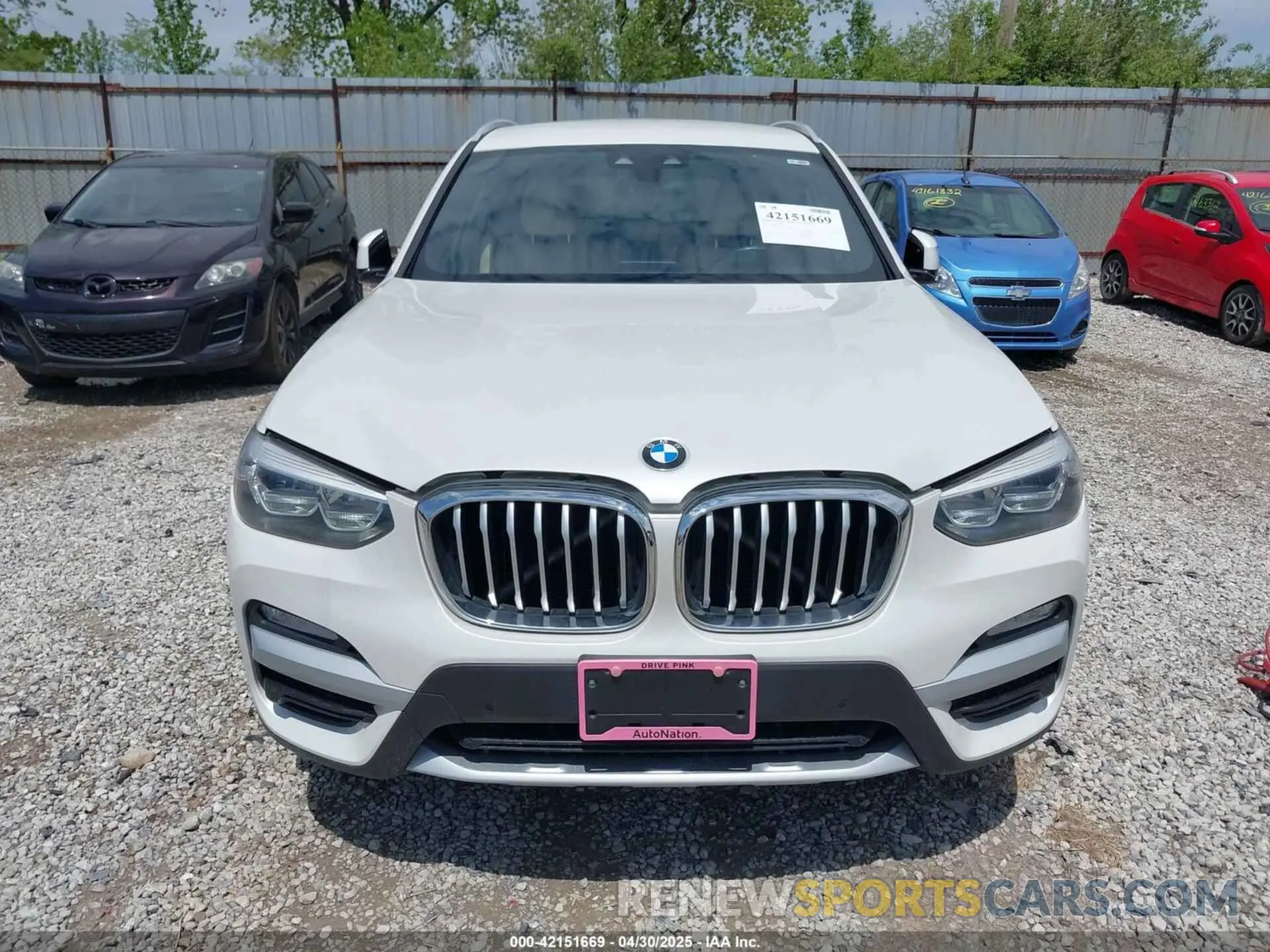 13 fotografías del automóvil dañado 5UXTR9C54KLP92216 BMW X3 2019