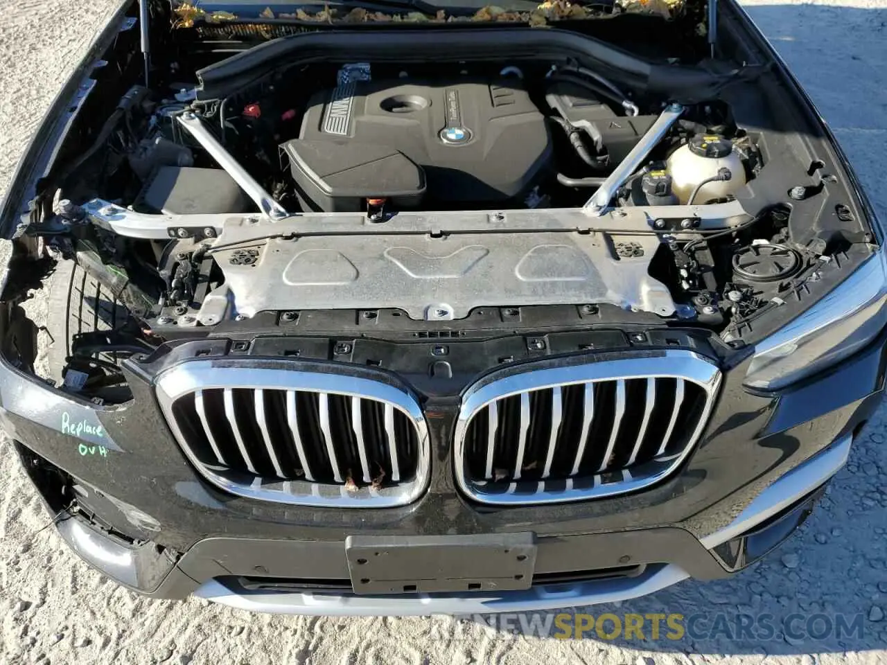 12 fotografías del automóvil dañado 5UXTR9C55KLD90479 BMW X3 2019