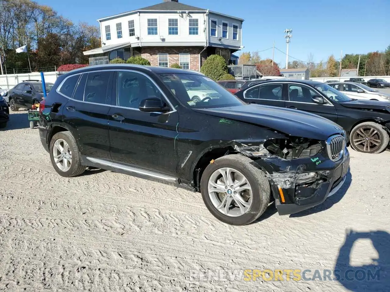 4 fotografías del automóvil dañado 5UXTR9C55KLD90479 BMW X3 2019