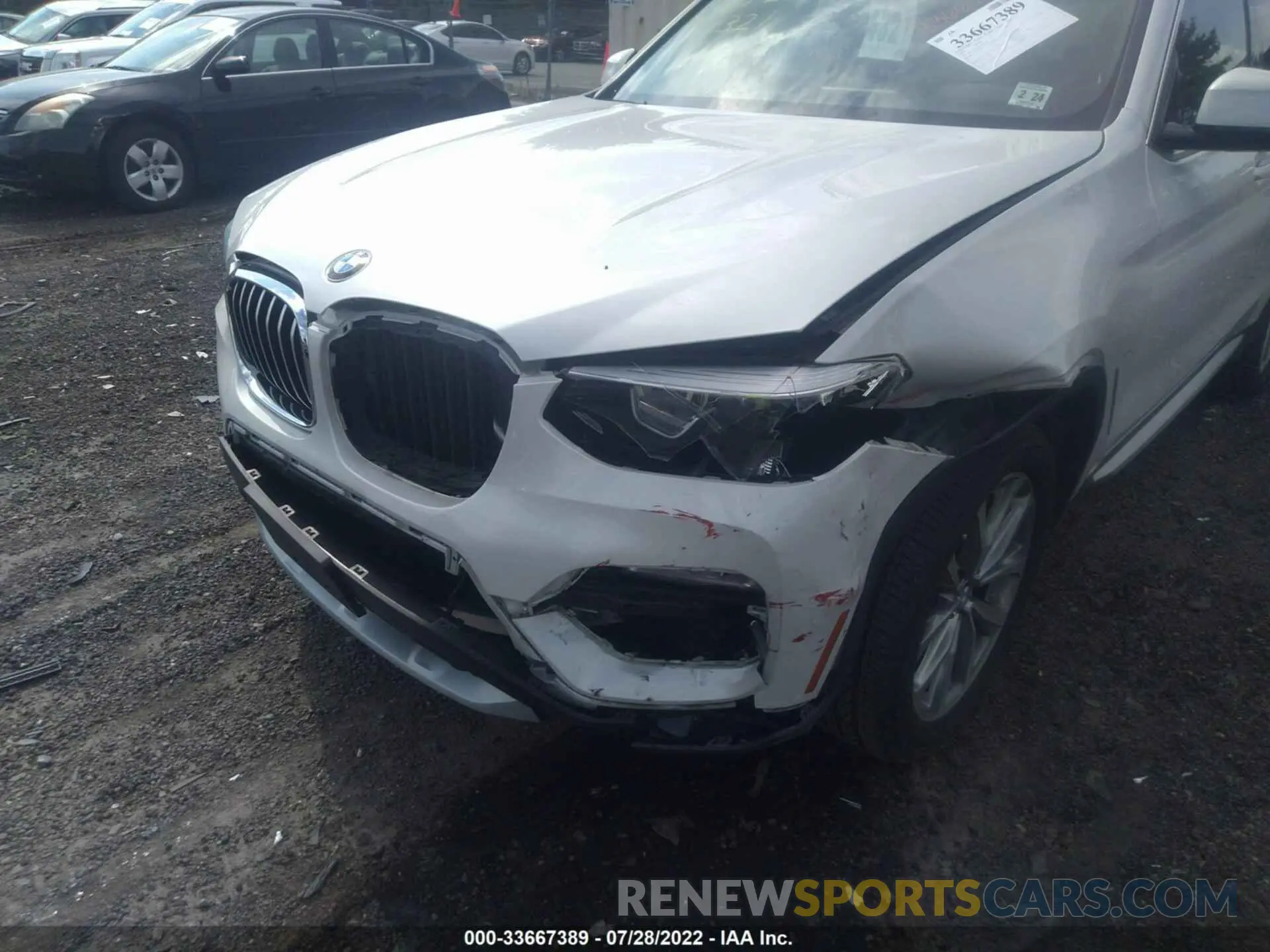 6 fotografías del automóvil dañado 5UXTR9C55KLD92037 BMW X3 2019