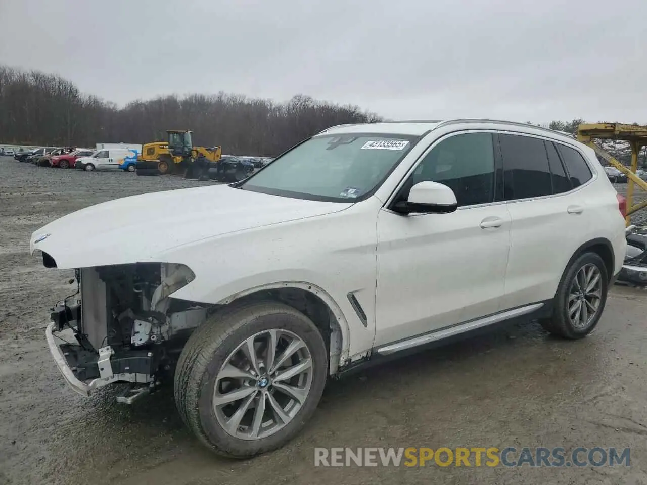 1 fotografías del automóvil dañado 5UXTR9C55KLD92961 BMW X3 2019