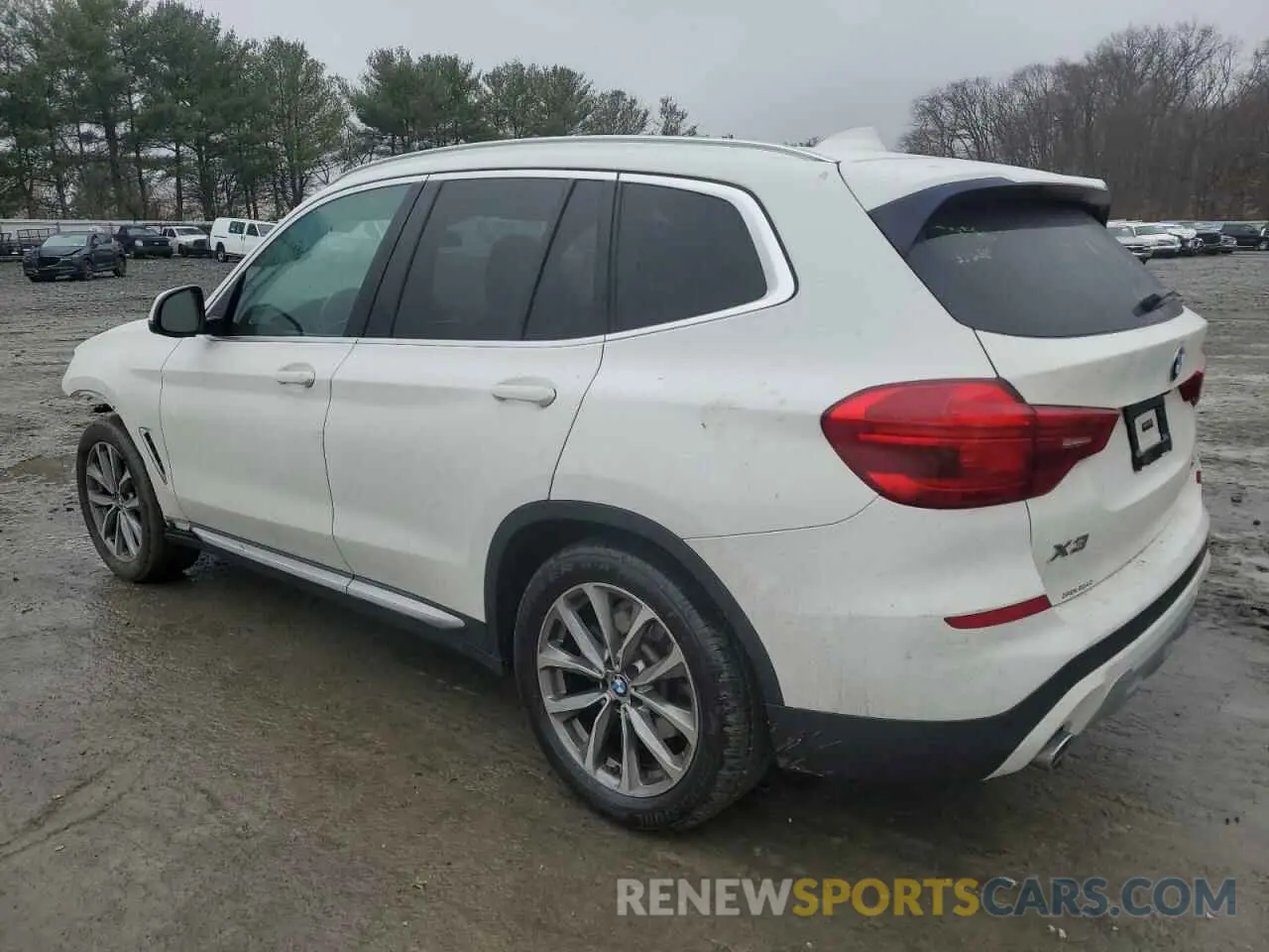2 fotografías del automóvil dañado 5UXTR9C55KLD92961 BMW X3 2019