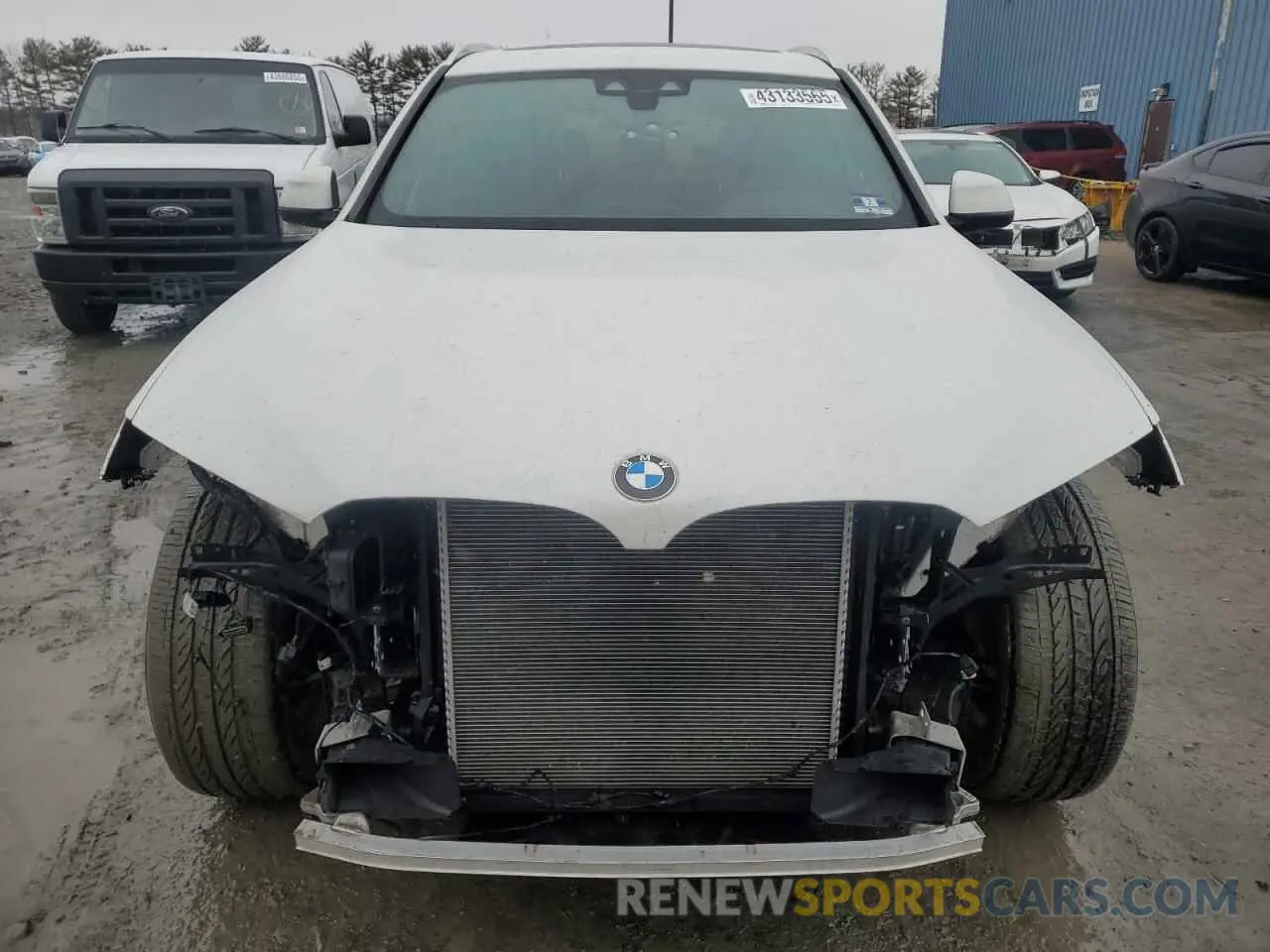 5 fotografías del automóvil dañado 5UXTR9C55KLD92961 BMW X3 2019