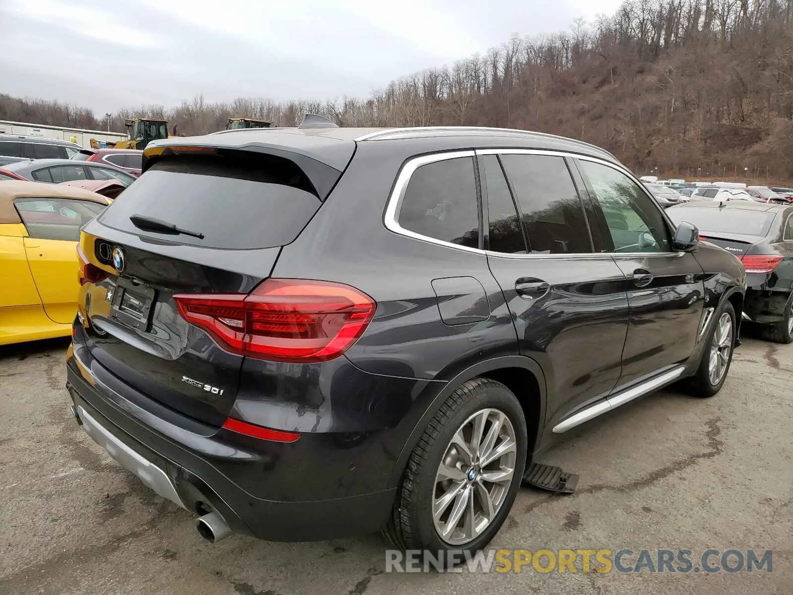 4 fotografías del automóvil dañado 5UXTR9C55KLD94760 BMW X3 2019