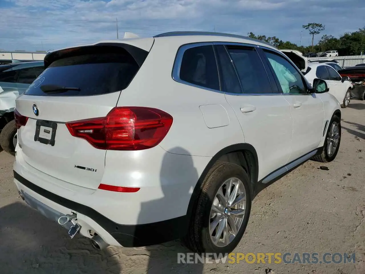 3 fotografías del automóvil dañado 5UXTR9C55KLD95892 BMW X3 2019