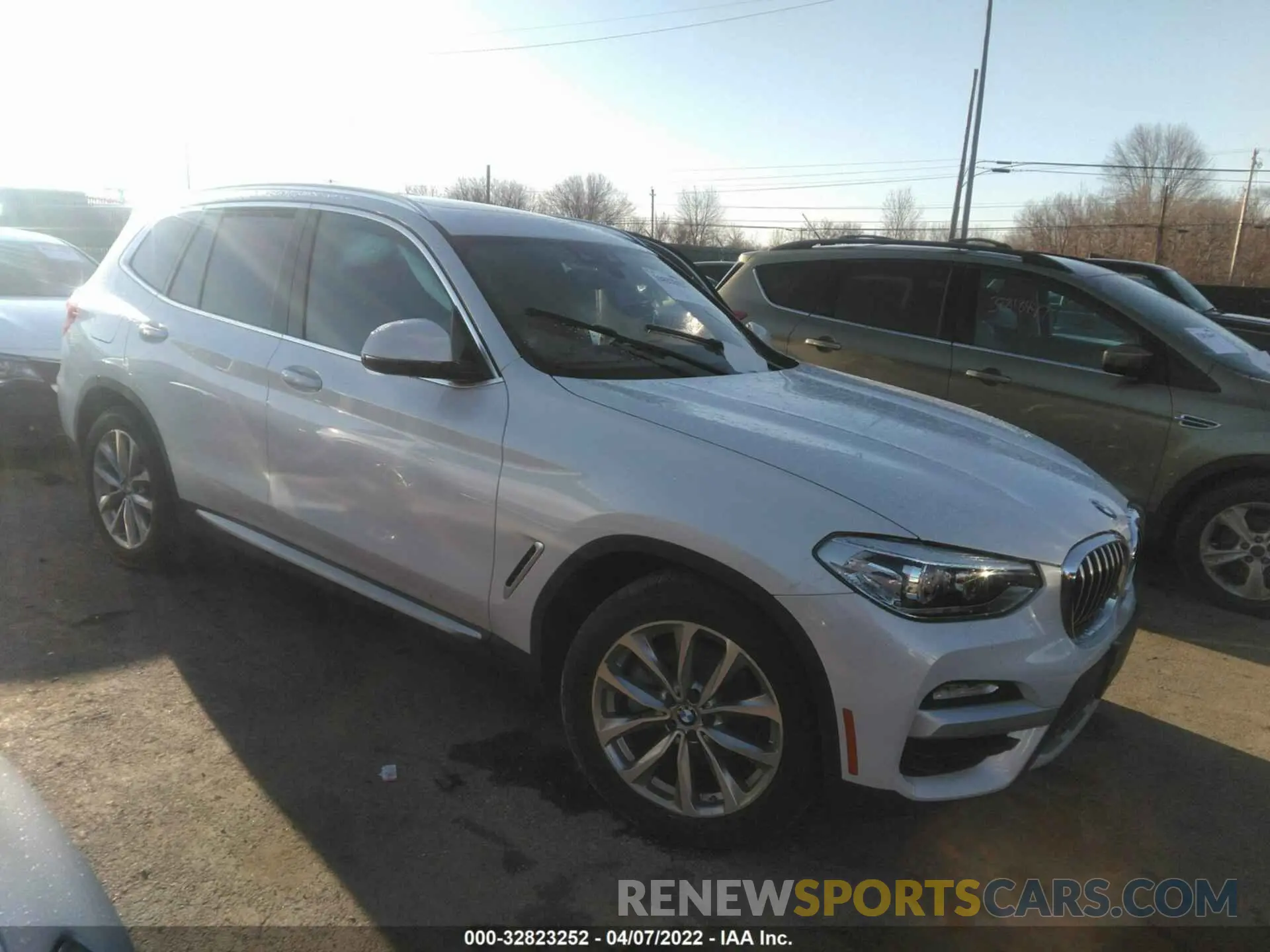 1 fotografías del automóvil dañado 5UXTR9C55KLD96847 BMW X3 2019