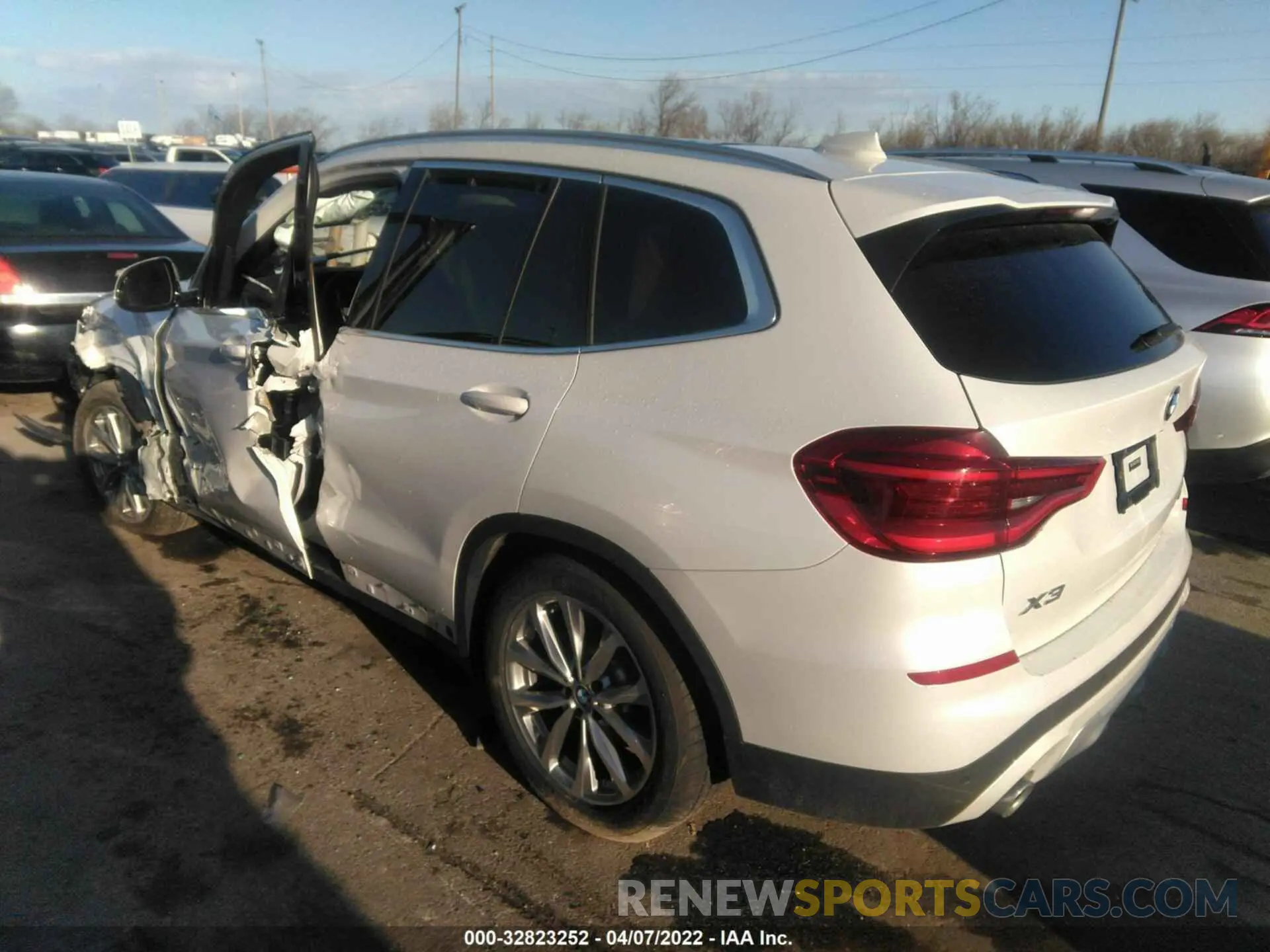 3 fotografías del automóvil dañado 5UXTR9C55KLD96847 BMW X3 2019