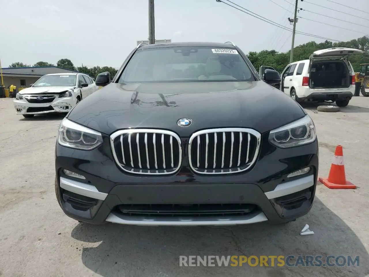 5 fotografías del automóvil dañado 5UXTR9C55KLD97674 BMW X3 2019