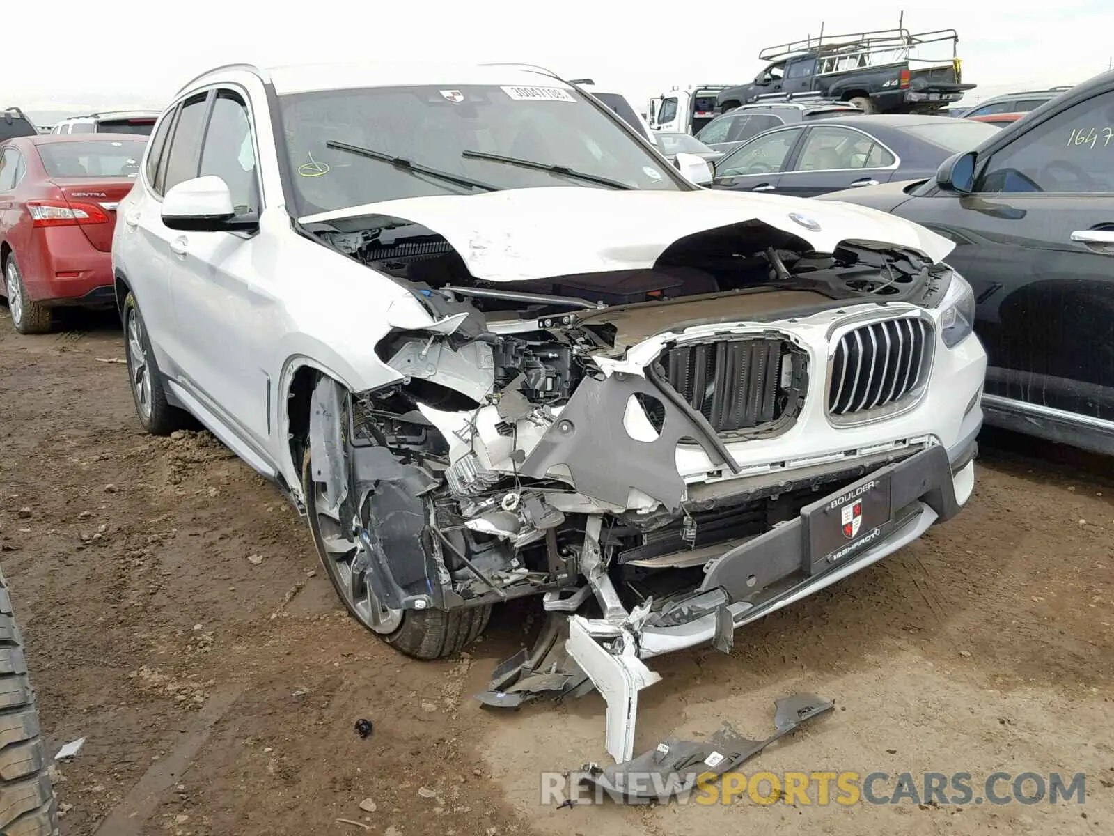 1 fotografías del automóvil dañado 5UXTR9C55KLE18457 BMW X3 2019