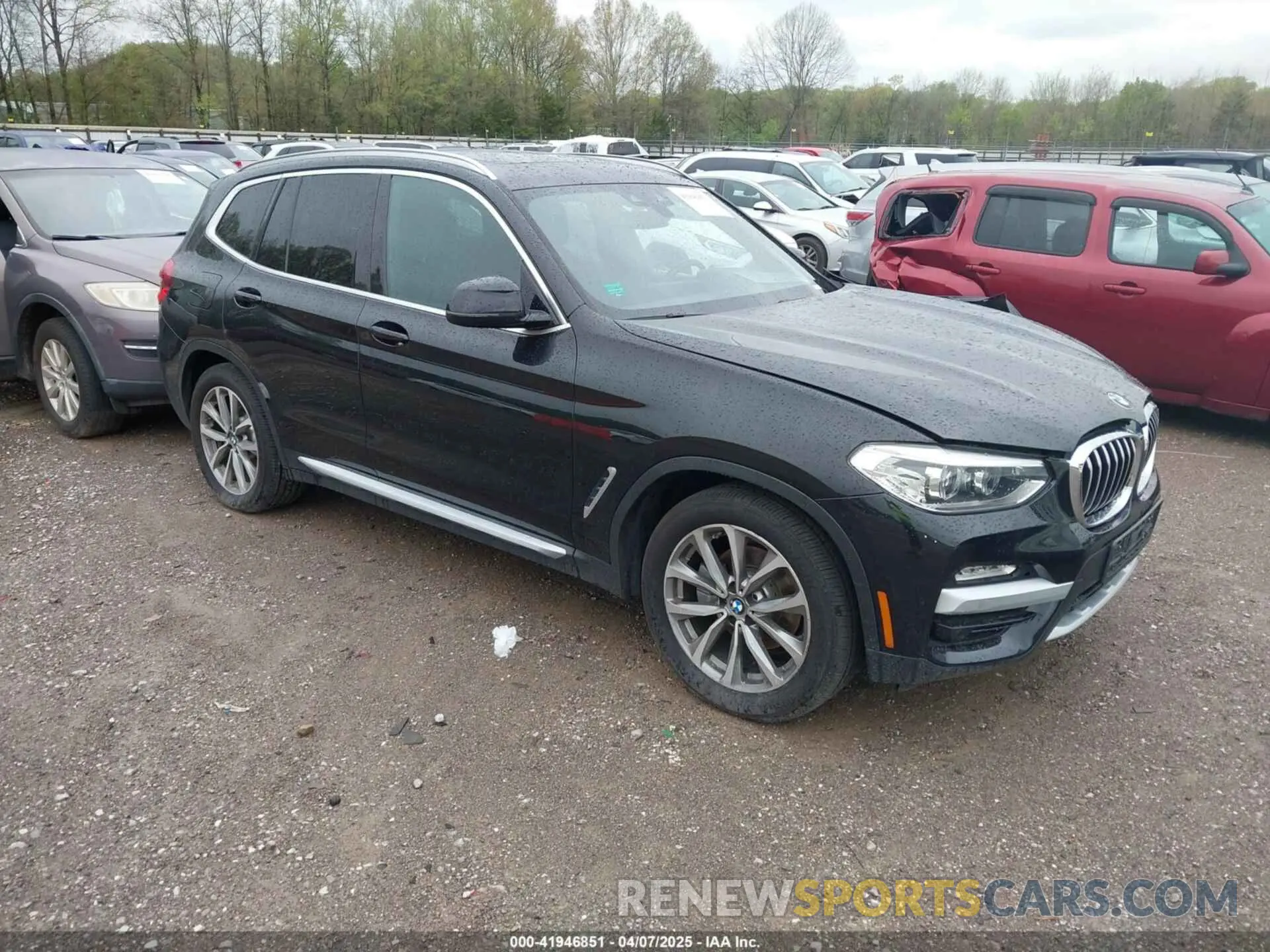 1 fotografías del automóvil dañado 5UXTR9C55KLE21875 BMW X3 2019