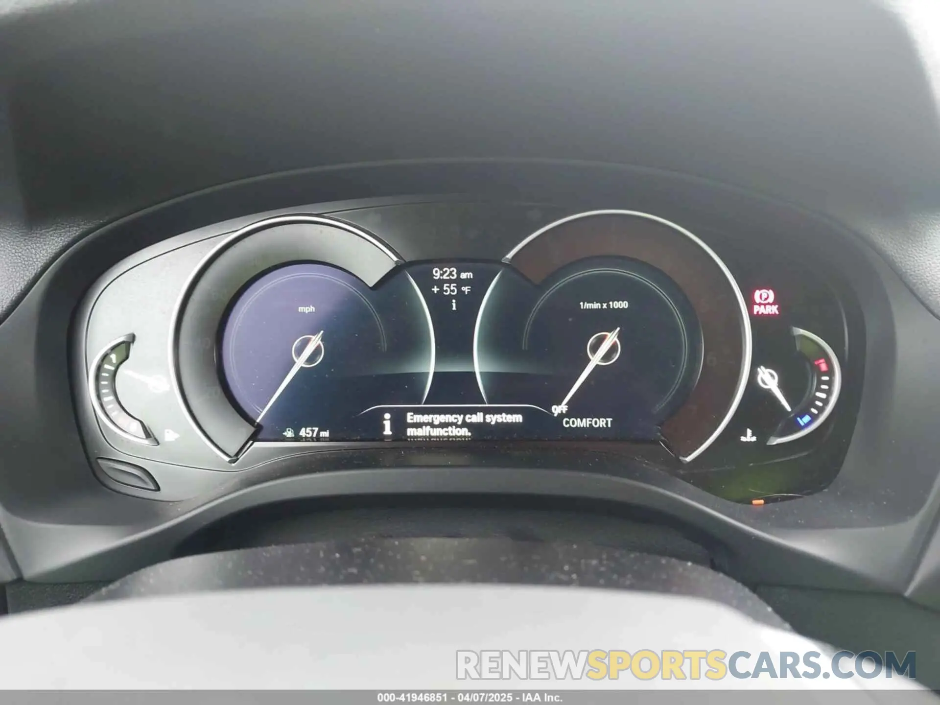 15 fotografías del automóvil dañado 5UXTR9C55KLE21875 BMW X3 2019