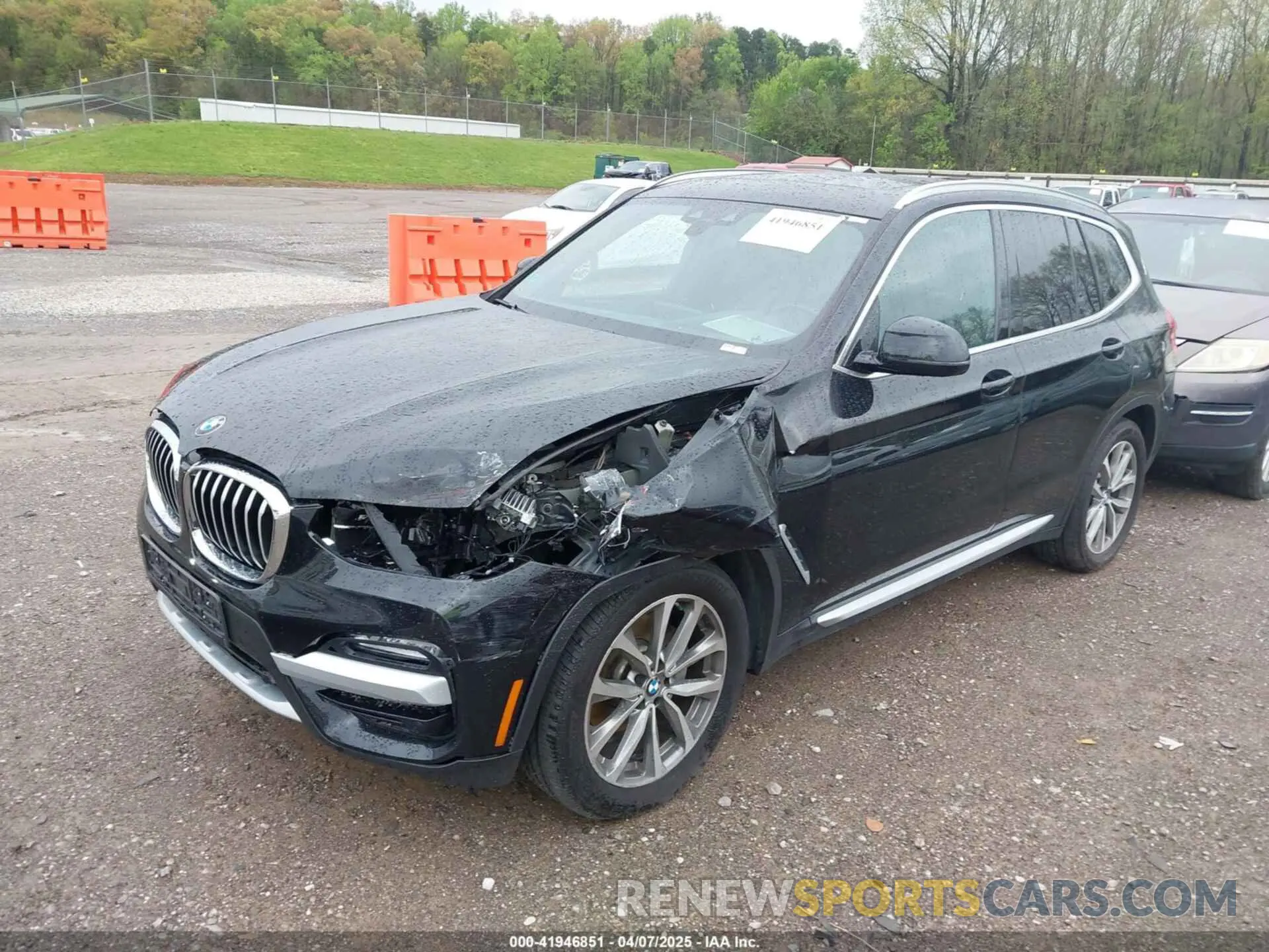6 fotografías del automóvil dañado 5UXTR9C55KLE21875 BMW X3 2019