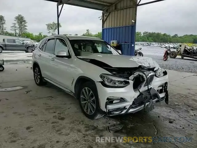 13 fotografías del automóvil dañado 5UXTR9C55KLP95609 BMW X3 2019