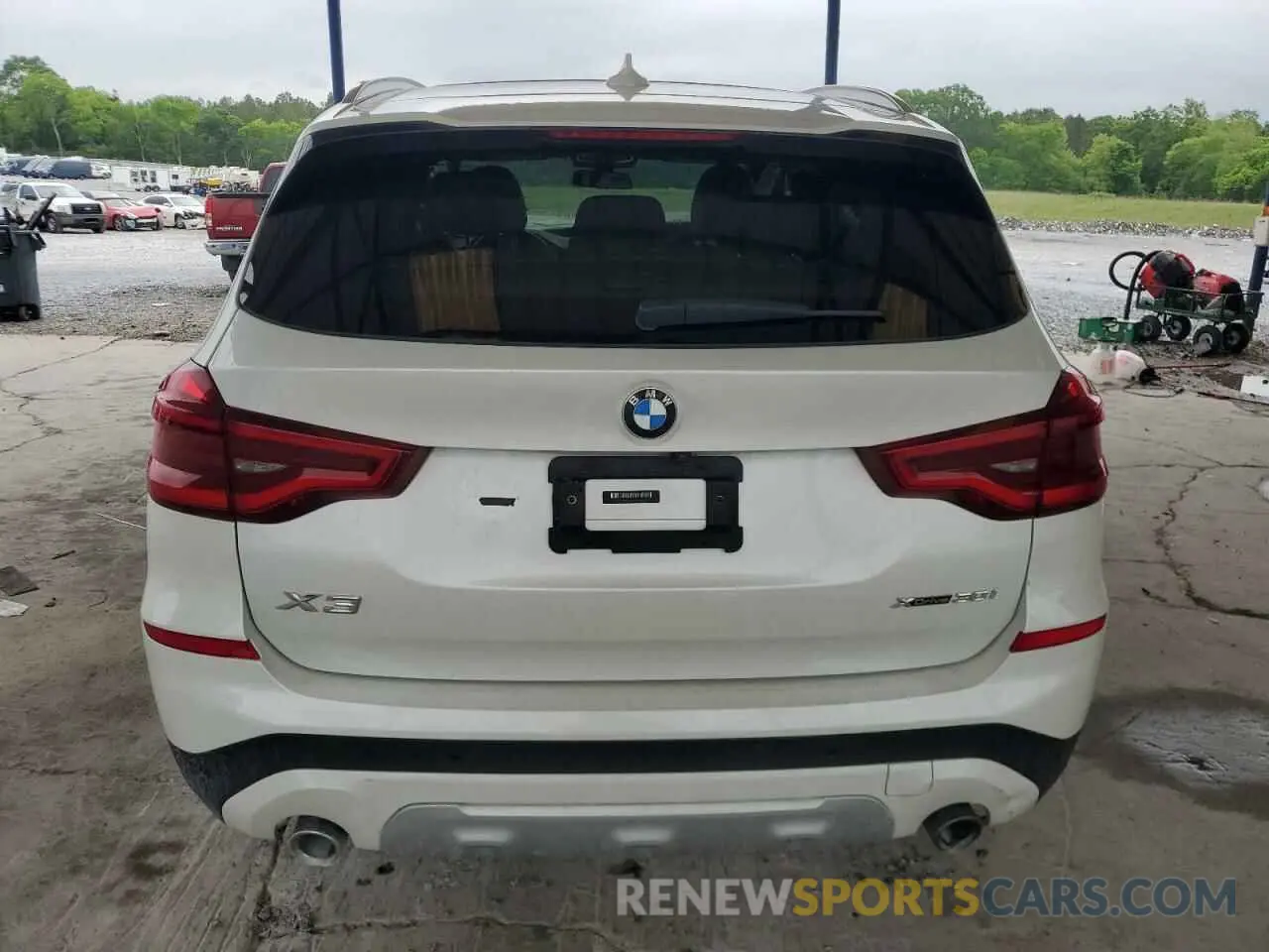 6 fotografías del automóvil dañado 5UXTR9C55KLP95609 BMW X3 2019