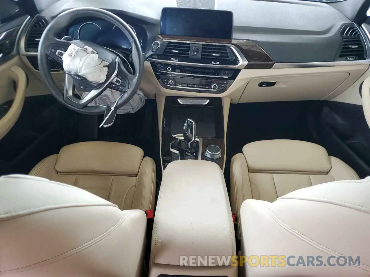 8 fotografías del automóvil dañado 5UXTR9C55KLP95609 BMW X3 2019