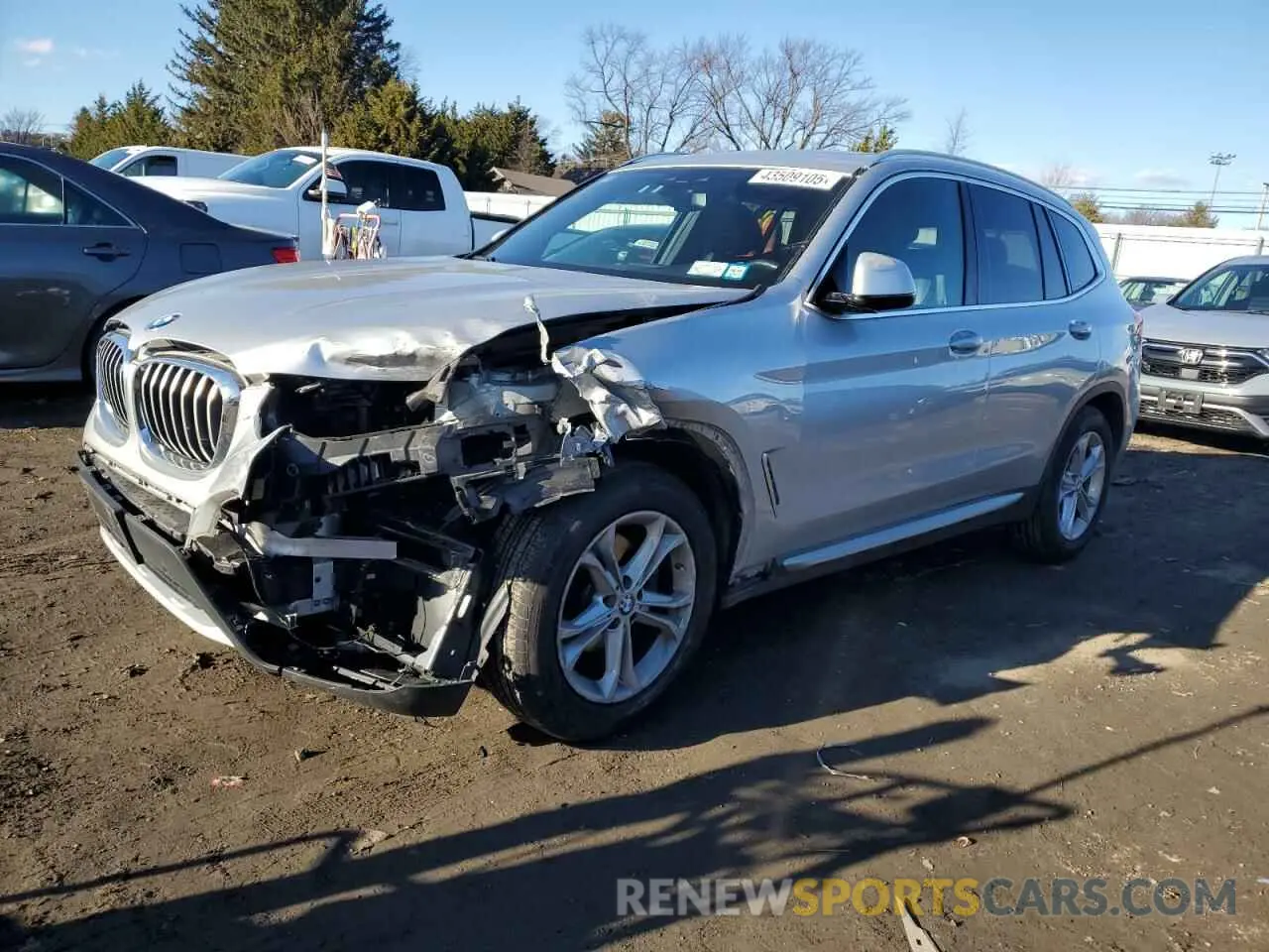 1 fotografías del automóvil dañado 5UXTR9C55KLR05347 BMW X3 2019