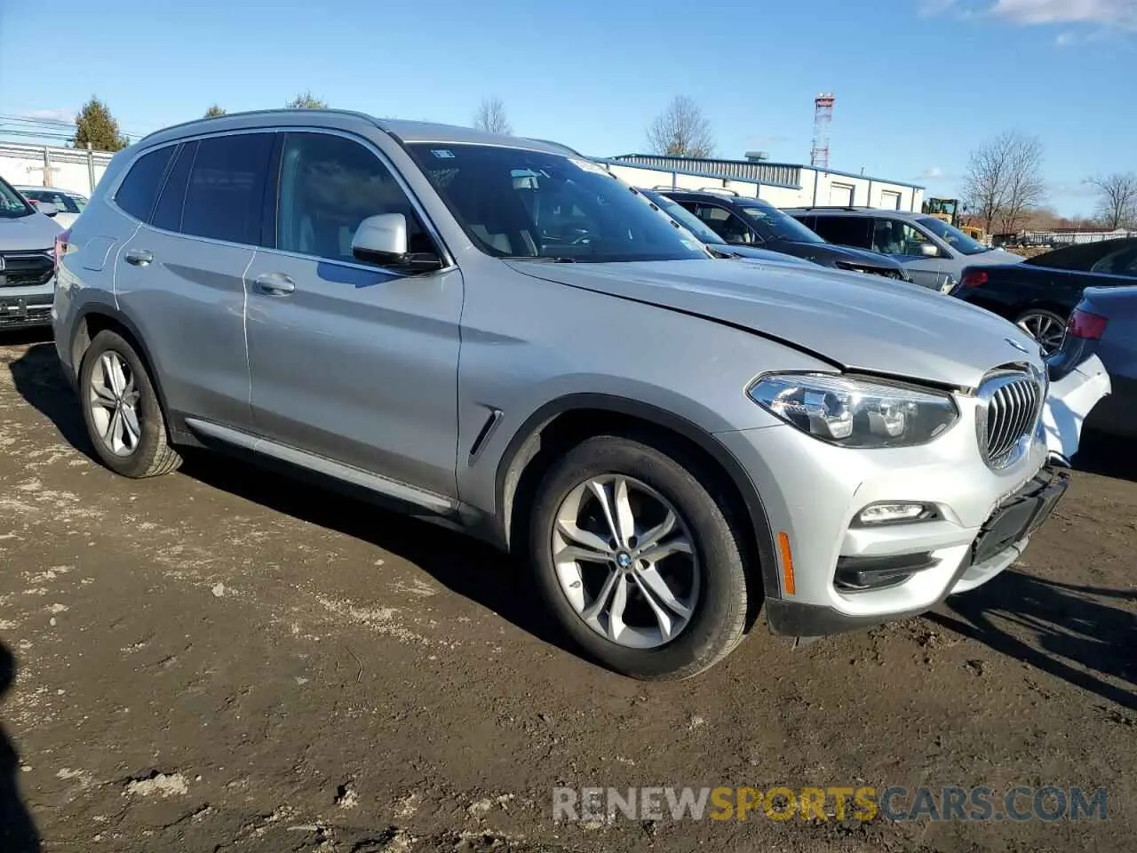 4 fotografías del automóvil dañado 5UXTR9C55KLR05347 BMW X3 2019