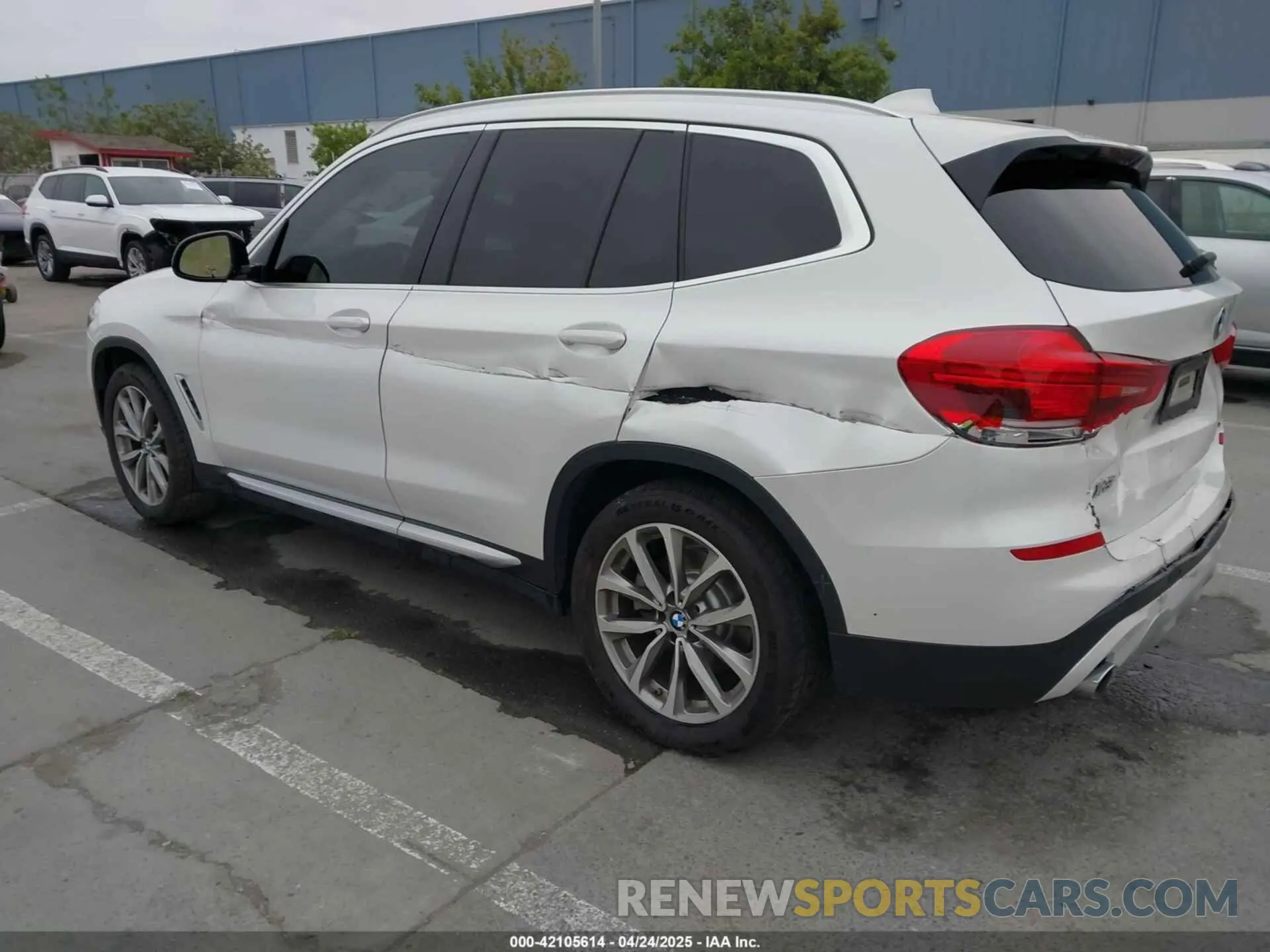 3 fotografías del automóvil dañado 5UXTR9C55KLR07275 BMW X3 2019