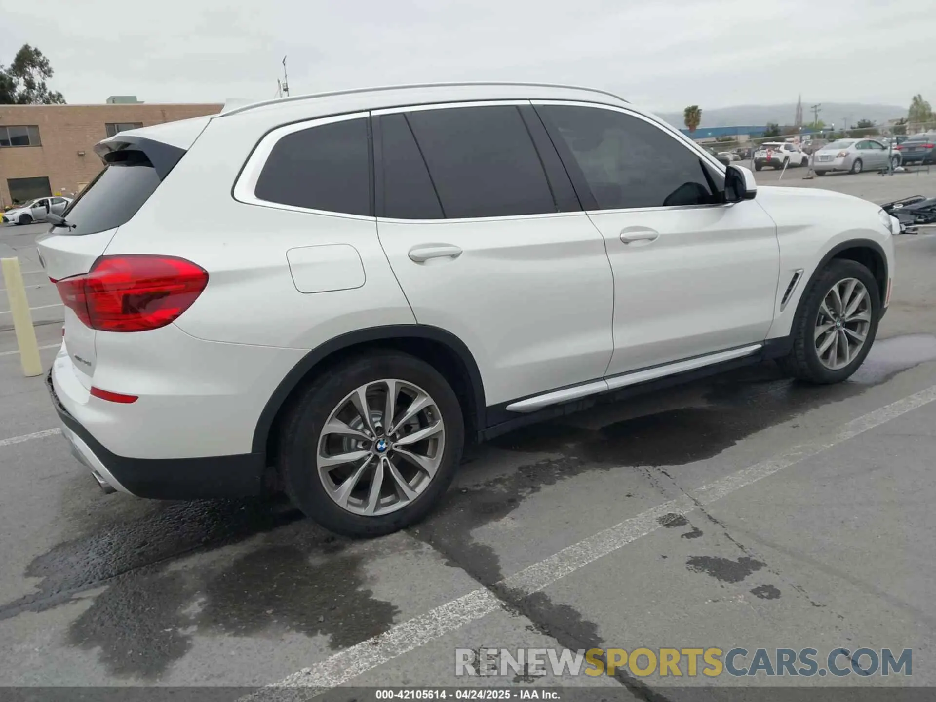 4 fotografías del automóvil dañado 5UXTR9C55KLR07275 BMW X3 2019
