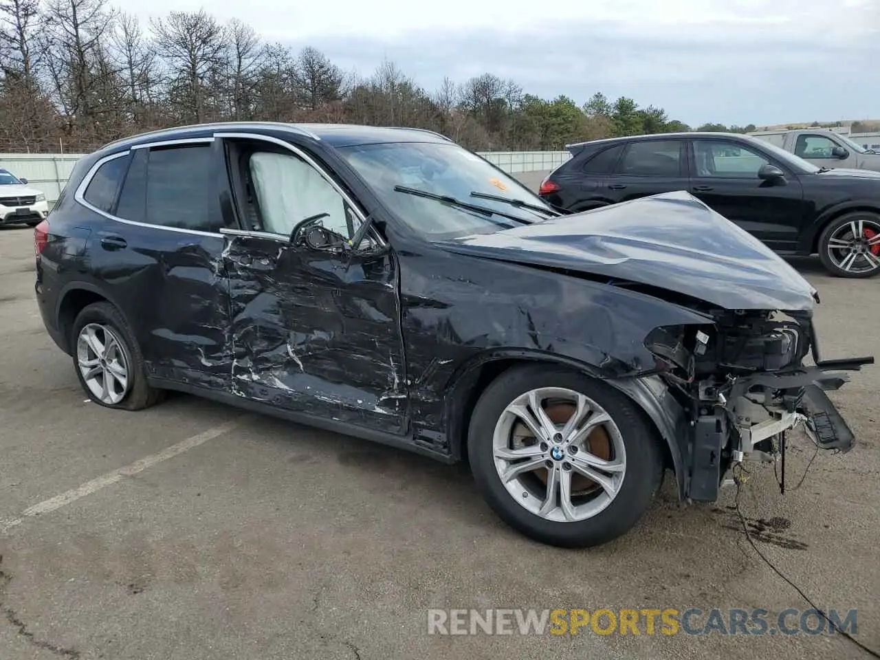 4 fotografías del automóvil dañado 5UXTR9C56KLD91088 BMW X3 2019