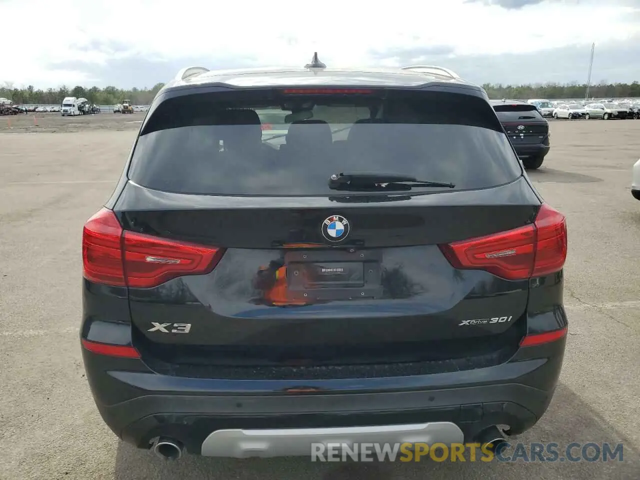 6 fotografías del automóvil dañado 5UXTR9C56KLD91088 BMW X3 2019