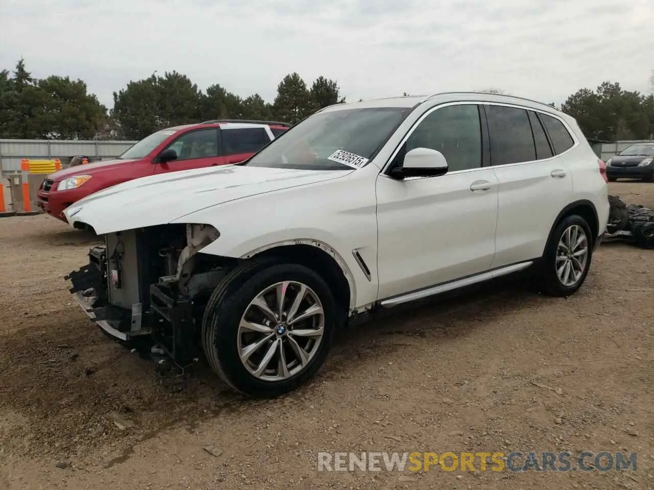 1 fotografías del automóvil dañado 5UXTR9C56KLD92029 BMW X3 2019