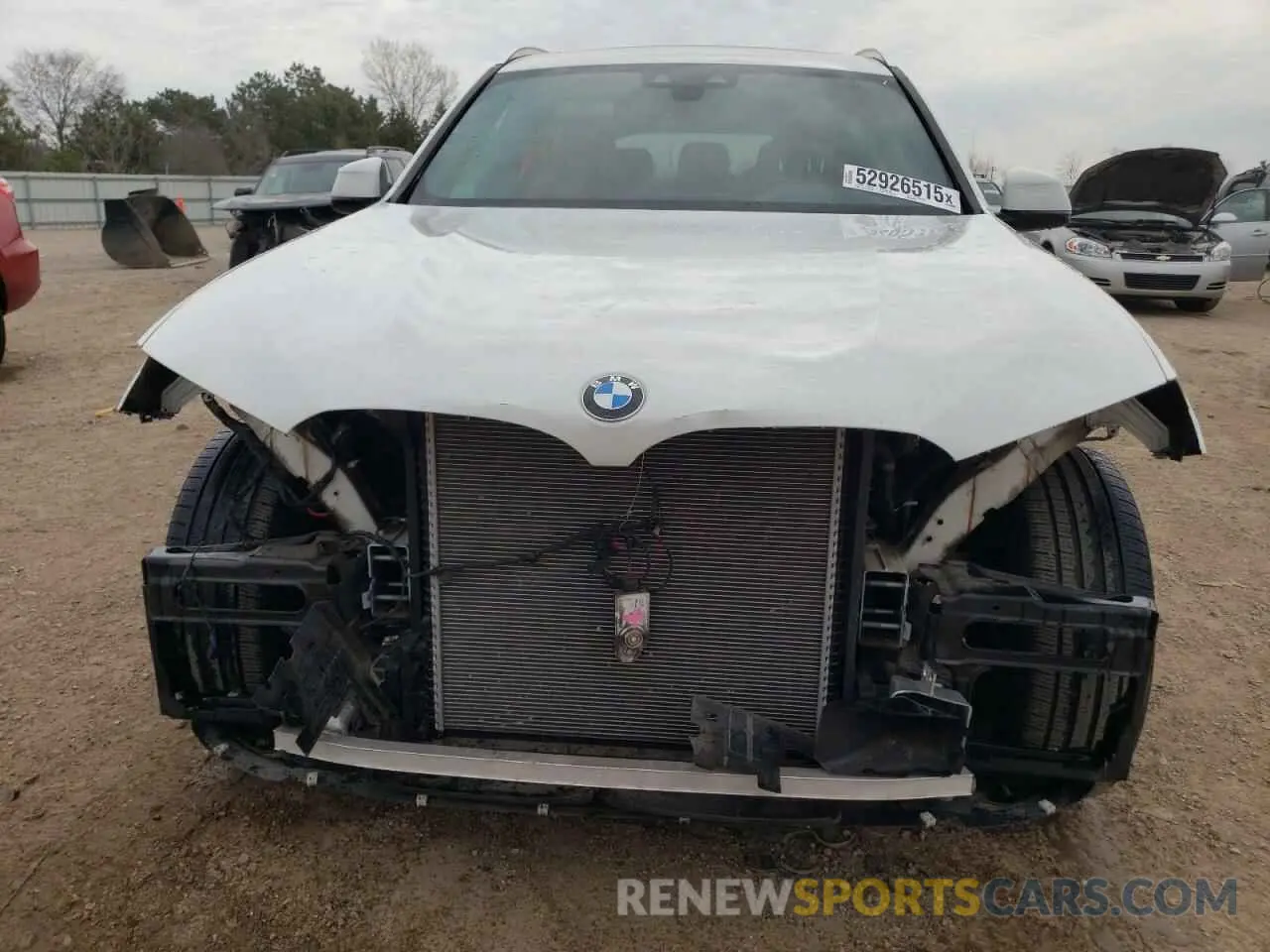 5 fotografías del automóvil dañado 5UXTR9C56KLD92029 BMW X3 2019