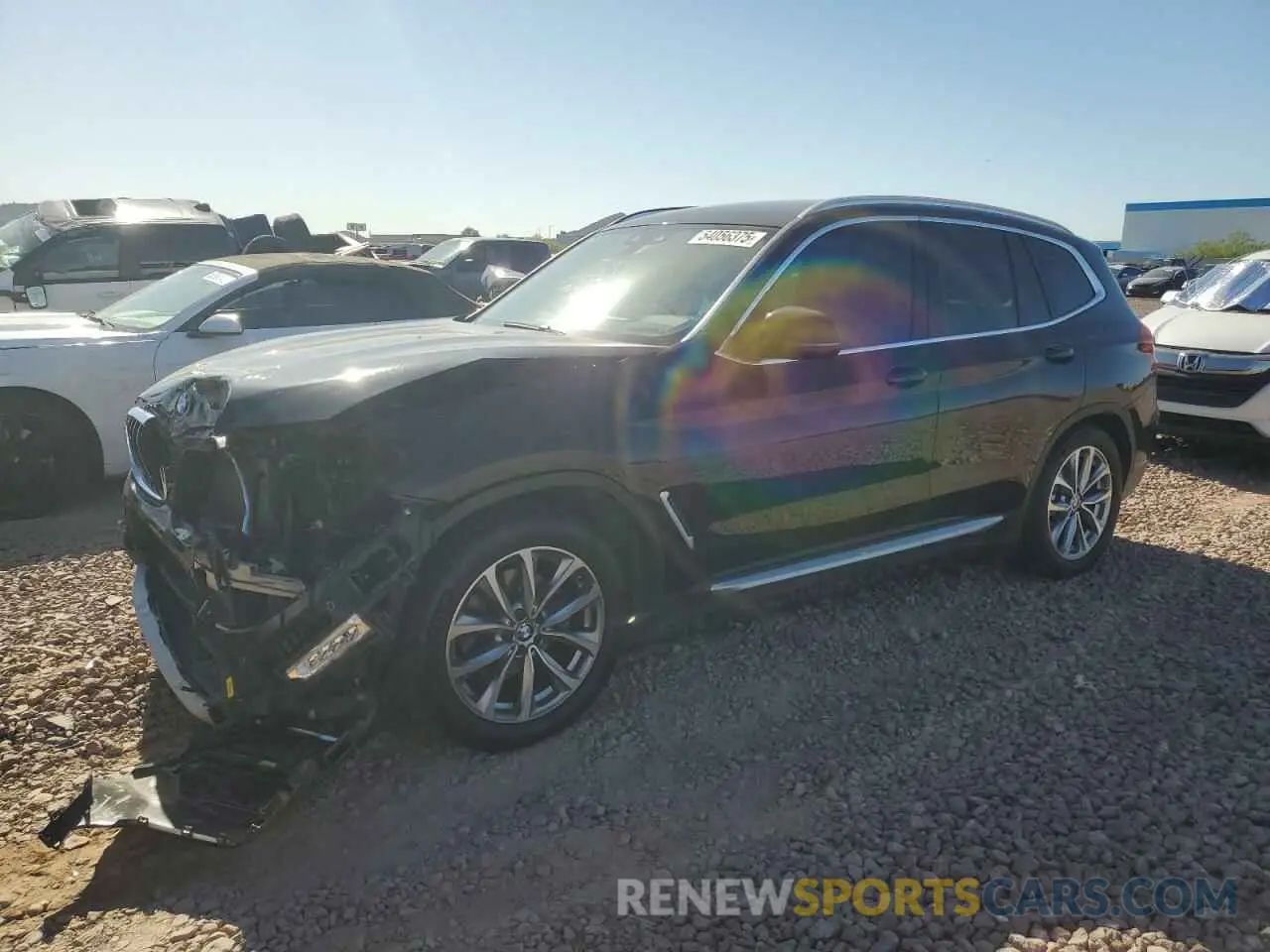 1 fotografías del automóvil dañado 5UXTR9C56KLD97800 BMW X3 2019