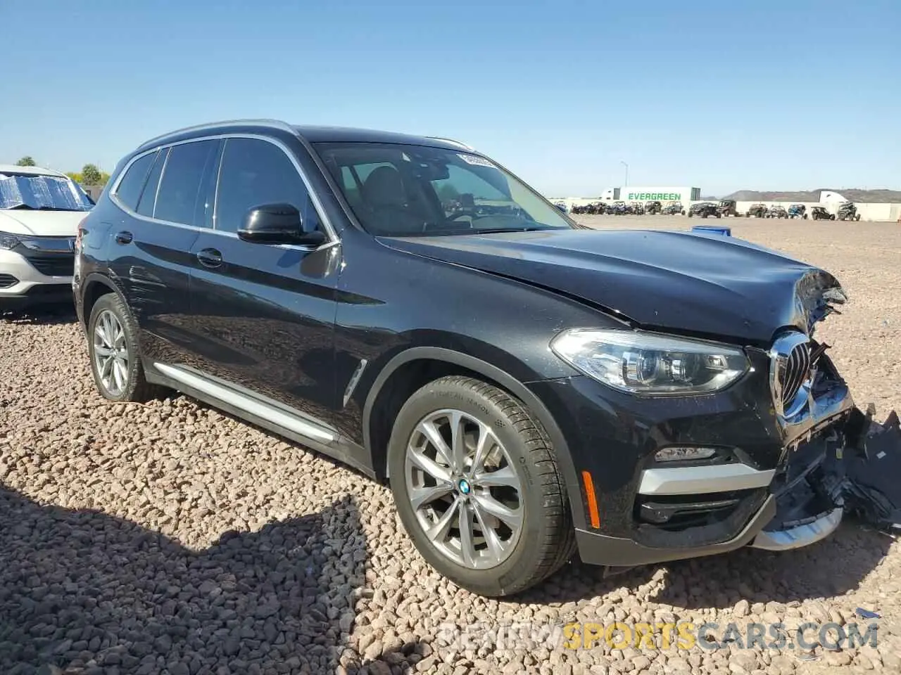 4 fotografías del automóvil dañado 5UXTR9C56KLD97800 BMW X3 2019
