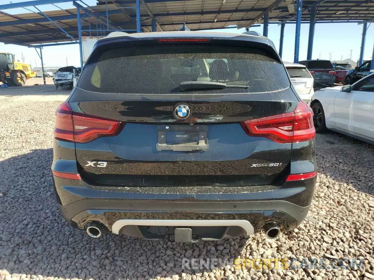 6 fotografías del automóvil dañado 5UXTR9C56KLD97800 BMW X3 2019