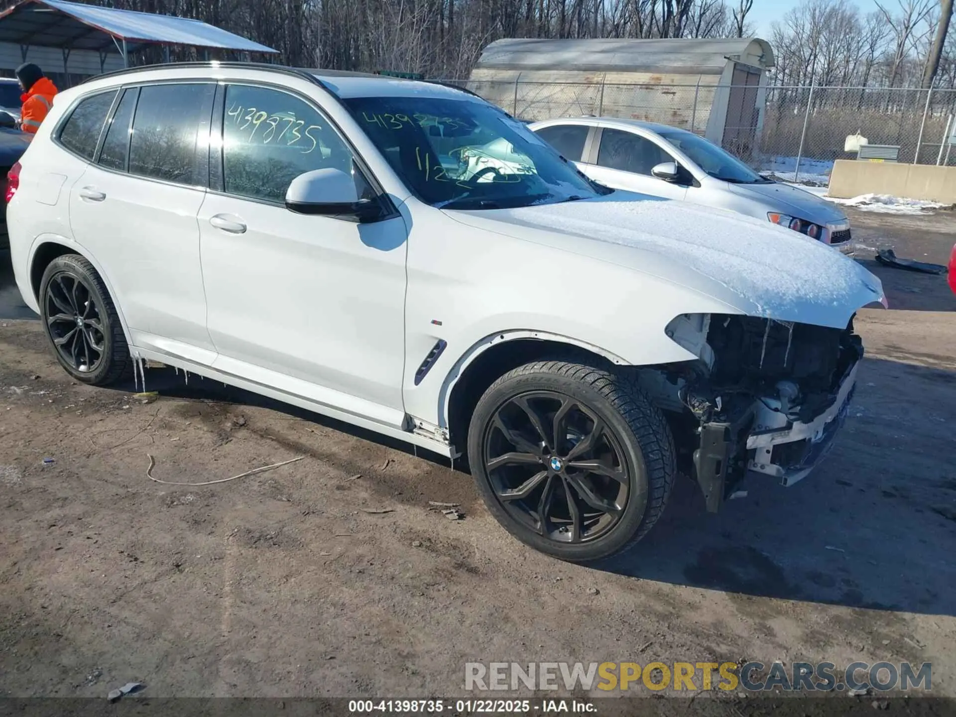1 fotografías del automóvil dañado 5UXTR9C56KLE15471 BMW X3 2019