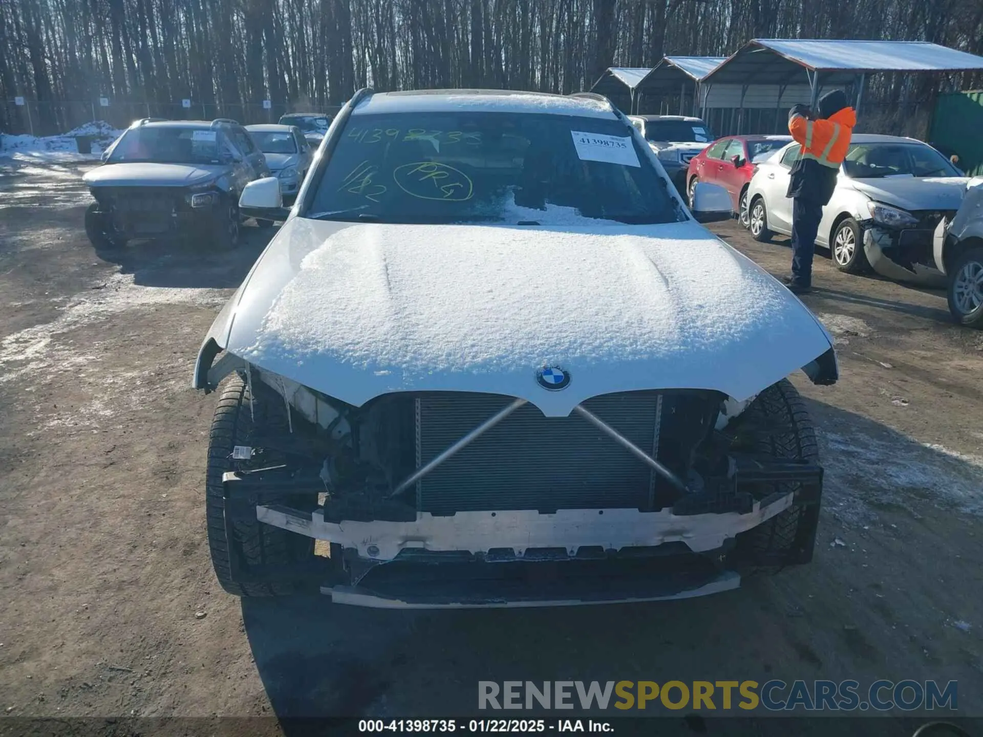 12 fotografías del automóvil dañado 5UXTR9C56KLE15471 BMW X3 2019