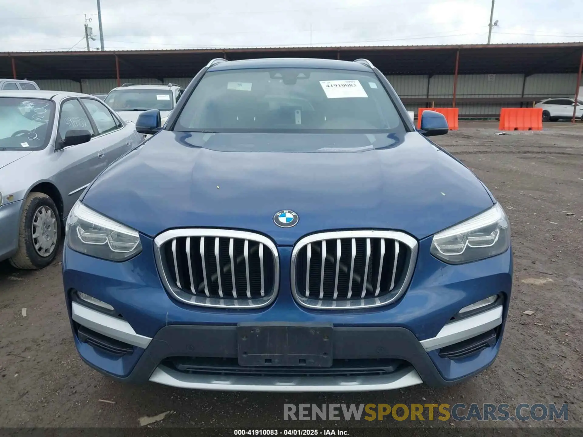 6 fotografías del automóvil dañado 5UXTR9C56KLE17009 BMW X3 2019
