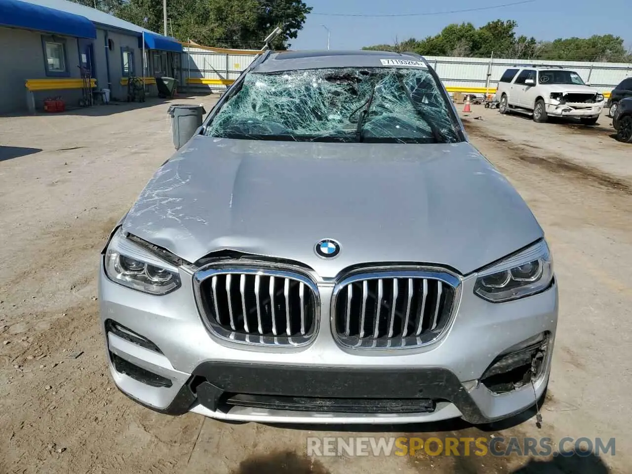 5 fotografías del automóvil dañado 5UXTR9C56KLP89544 BMW X3 2019