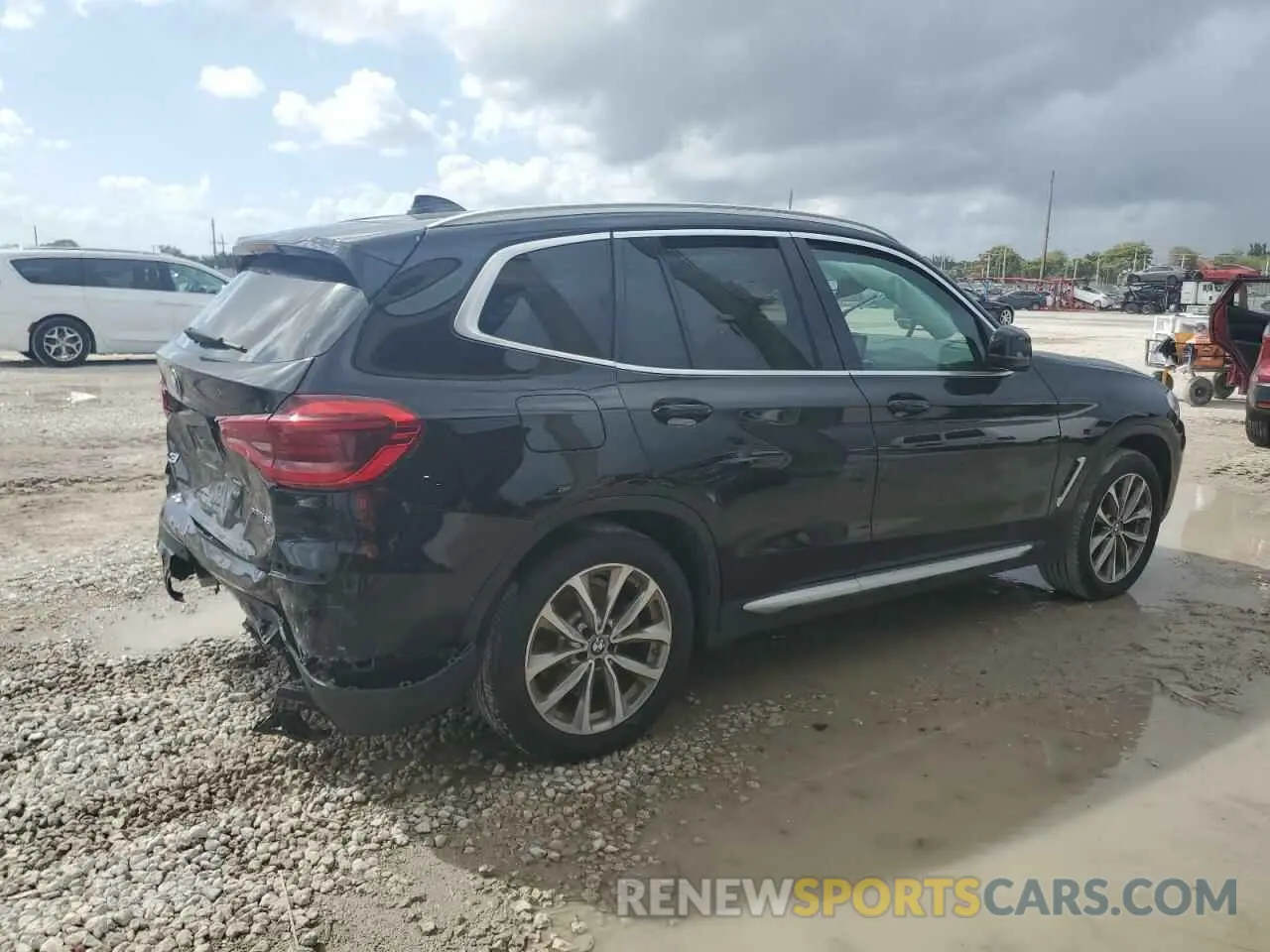 3 fotografías del automóvil dañado 5UXTR9C56KLP92122 BMW X3 2019