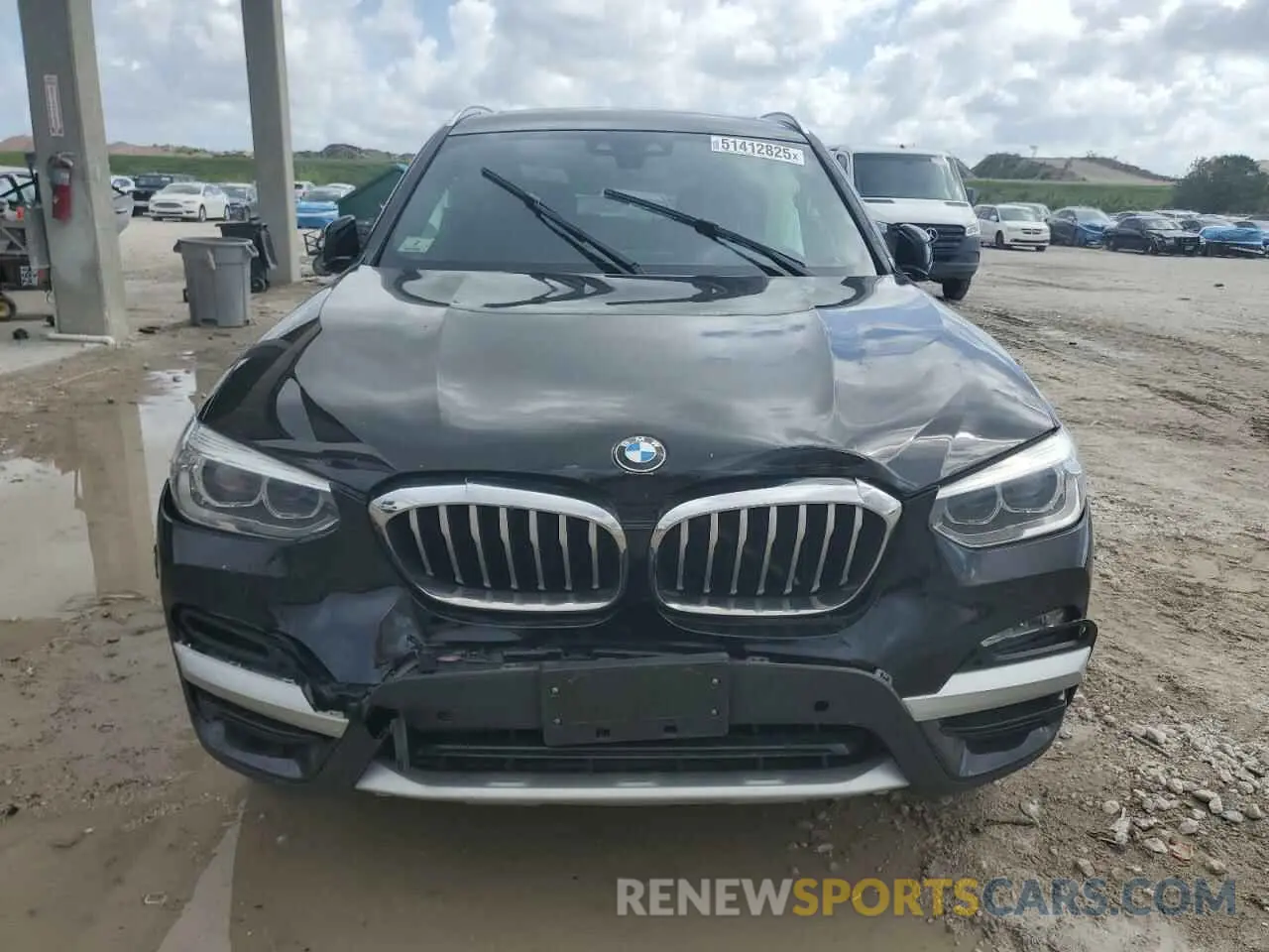 5 fotografías del automóvil dañado 5UXTR9C56KLP92122 BMW X3 2019