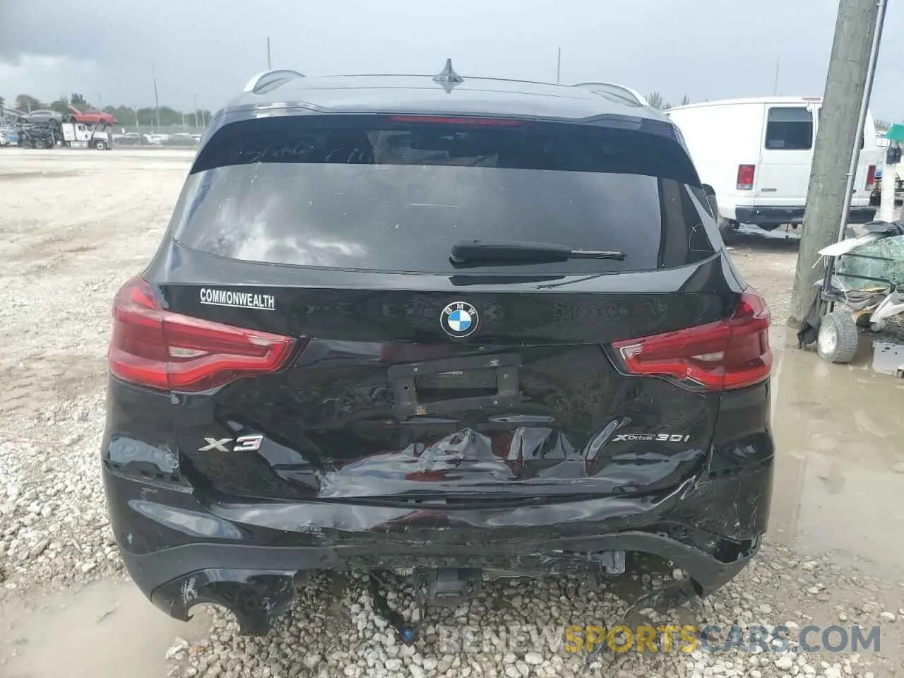 6 fotografías del automóvil dañado 5UXTR9C56KLP92122 BMW X3 2019