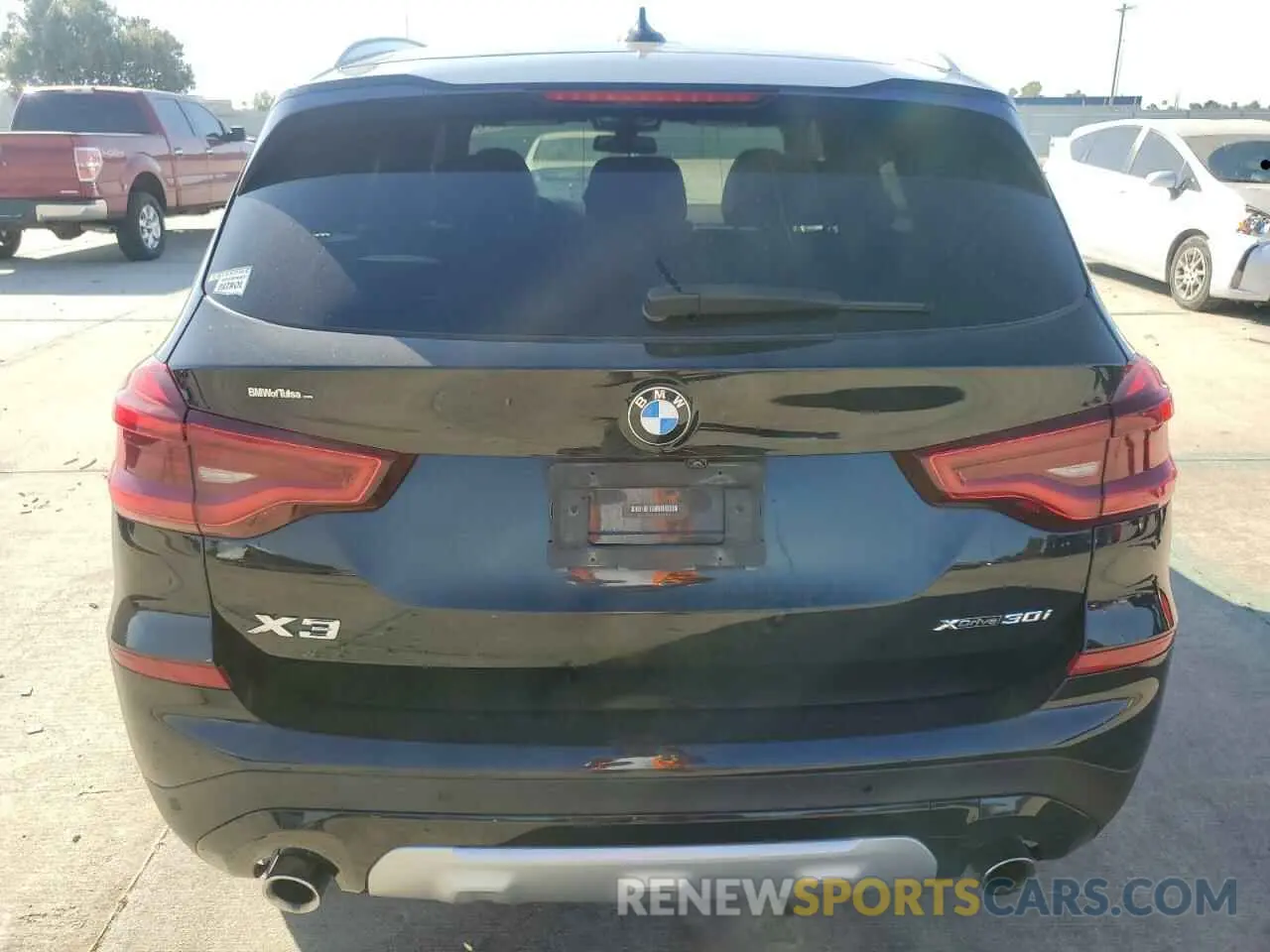 6 fotografías del automóvil dañado 5UXTR9C56KLR10833 BMW X3 2019