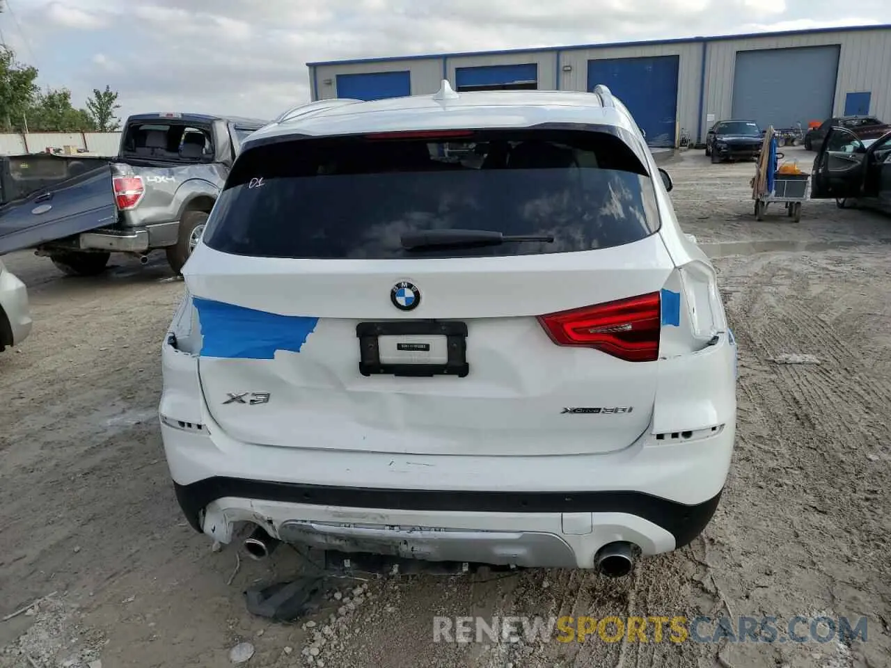 6 fotografías del automóvil dañado 5UXTR9C57KLD91665 BMW X3 2019